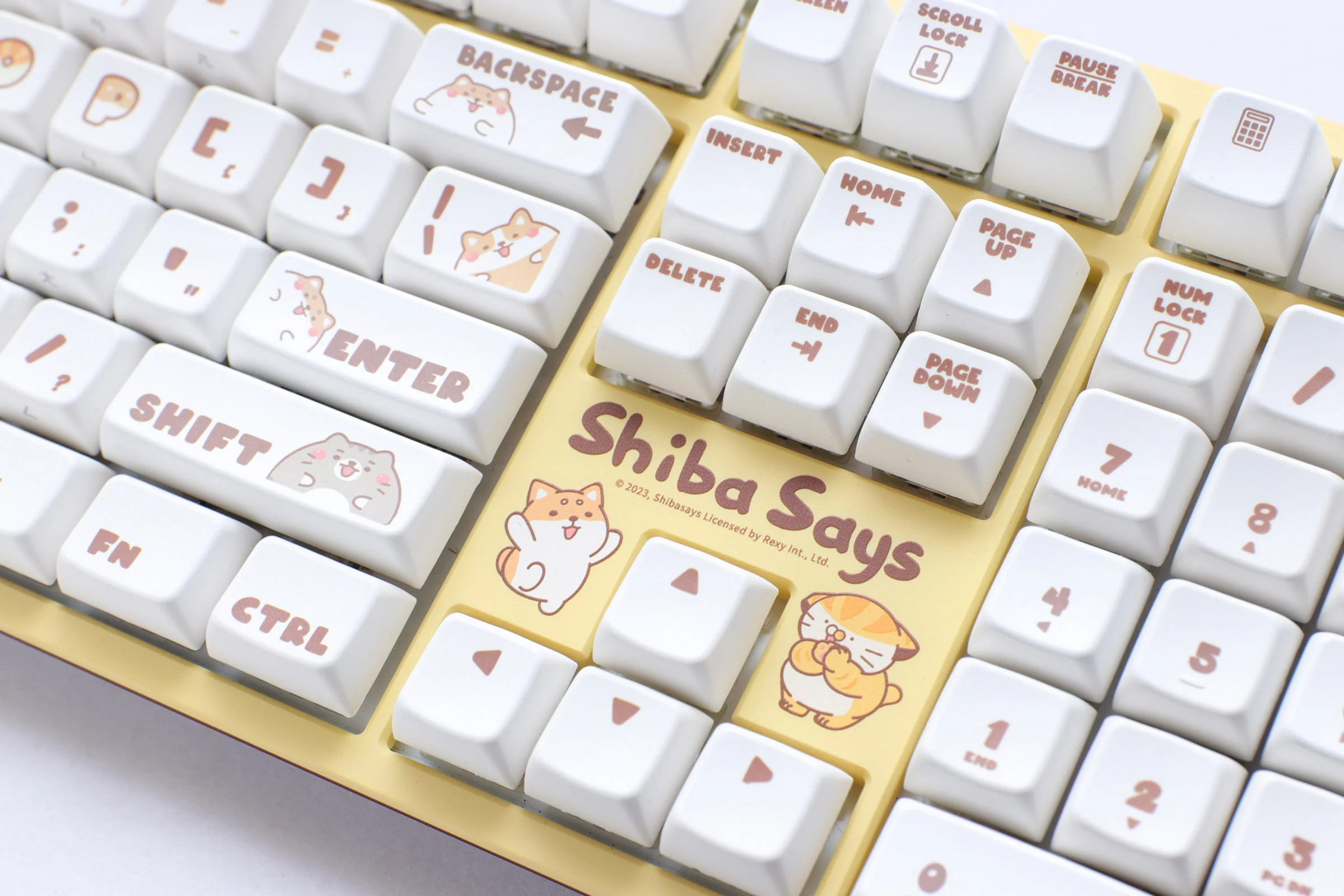 Shiba Says x Ducky One 2 RGB Dye Sub PBT Mechanical Keyboard - Image 3