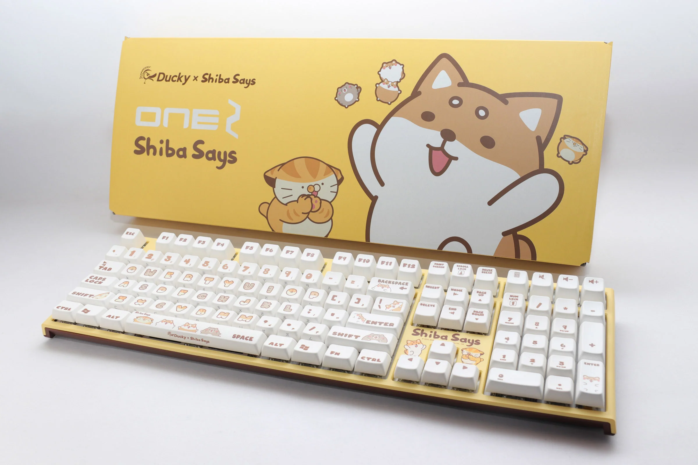 Shiba Says x Ducky One 2 RGB Dye Sub PBT Mechanical Keyboard - Image 5