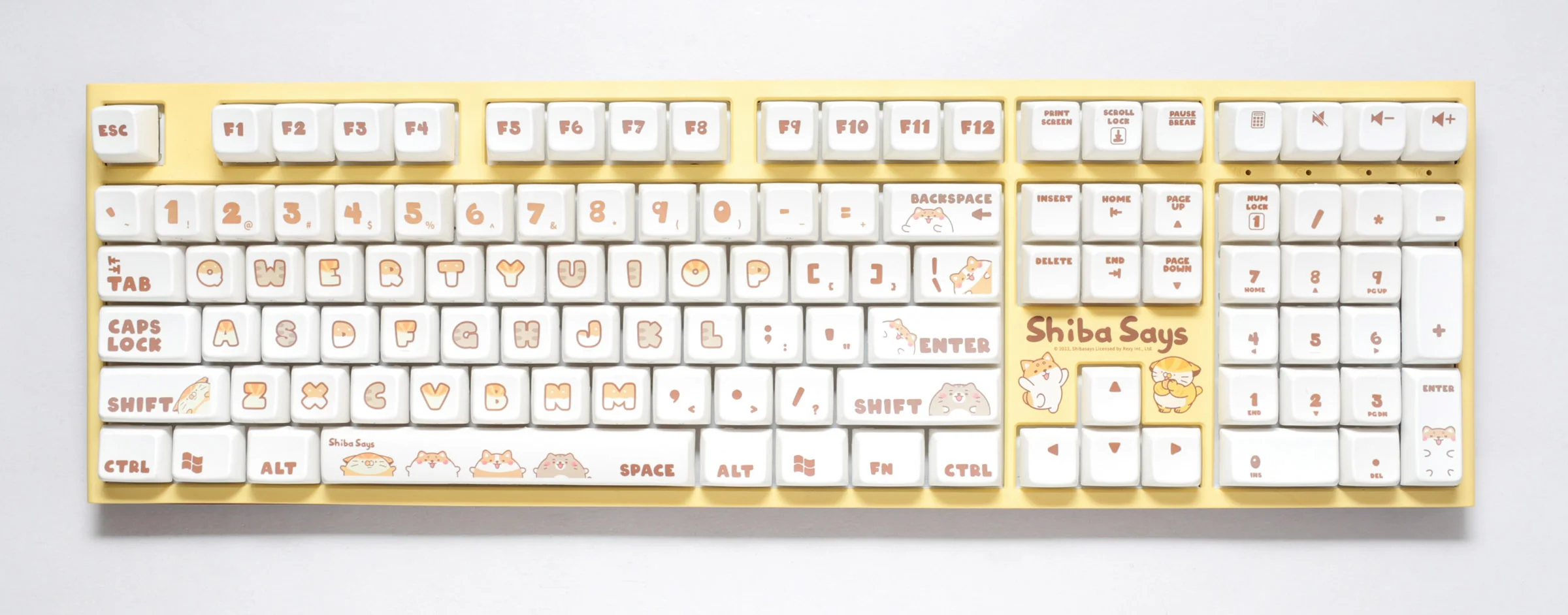 Shiba Says x Ducky One 2 RGB Dye Sub PBT Mechanical Keyboard - Image 6