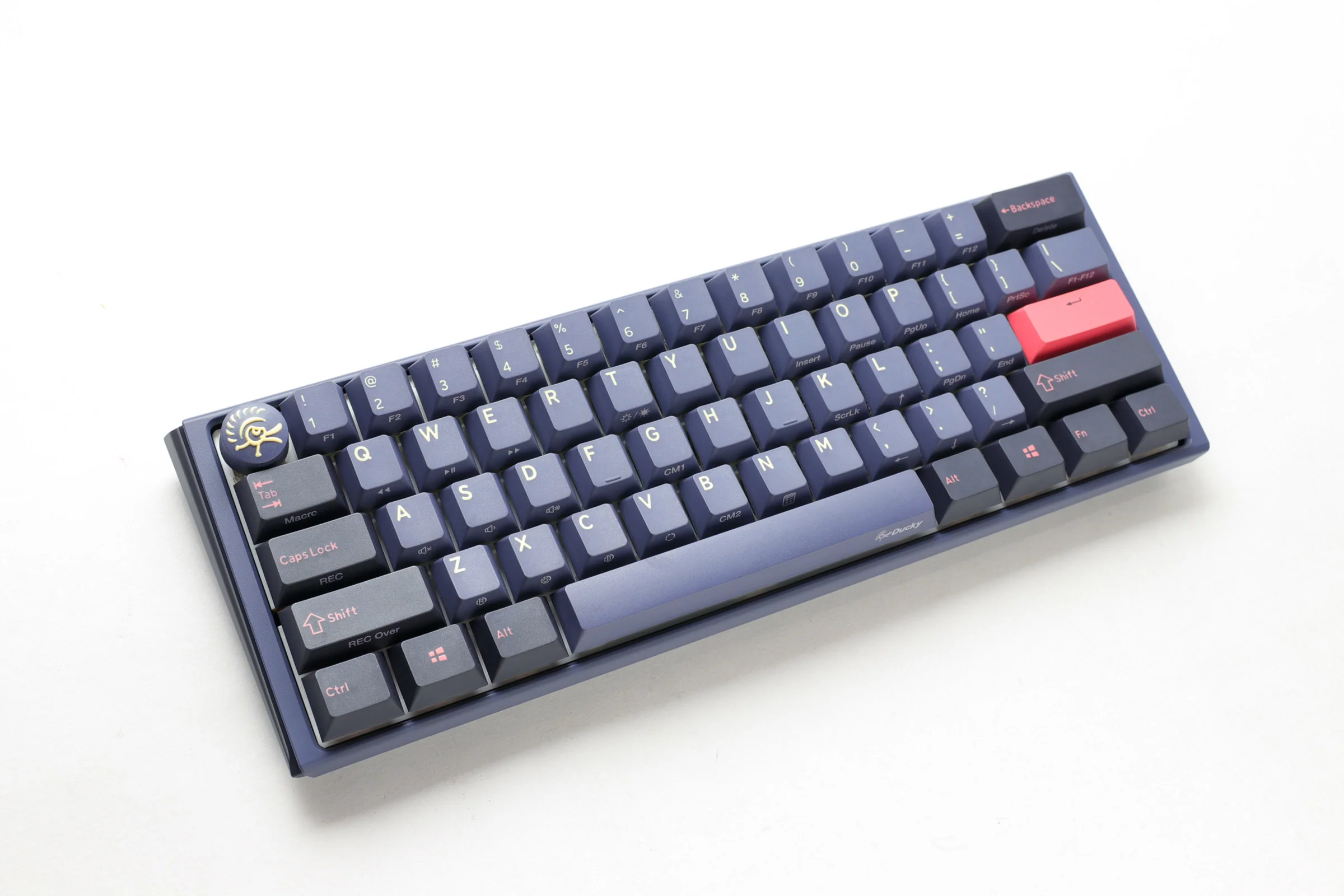 Ducky One 3 Mini Cosmic Blue 60% Hotswap RGB Double Shot PBT QUACK Mechanical Keyboard - Image 2