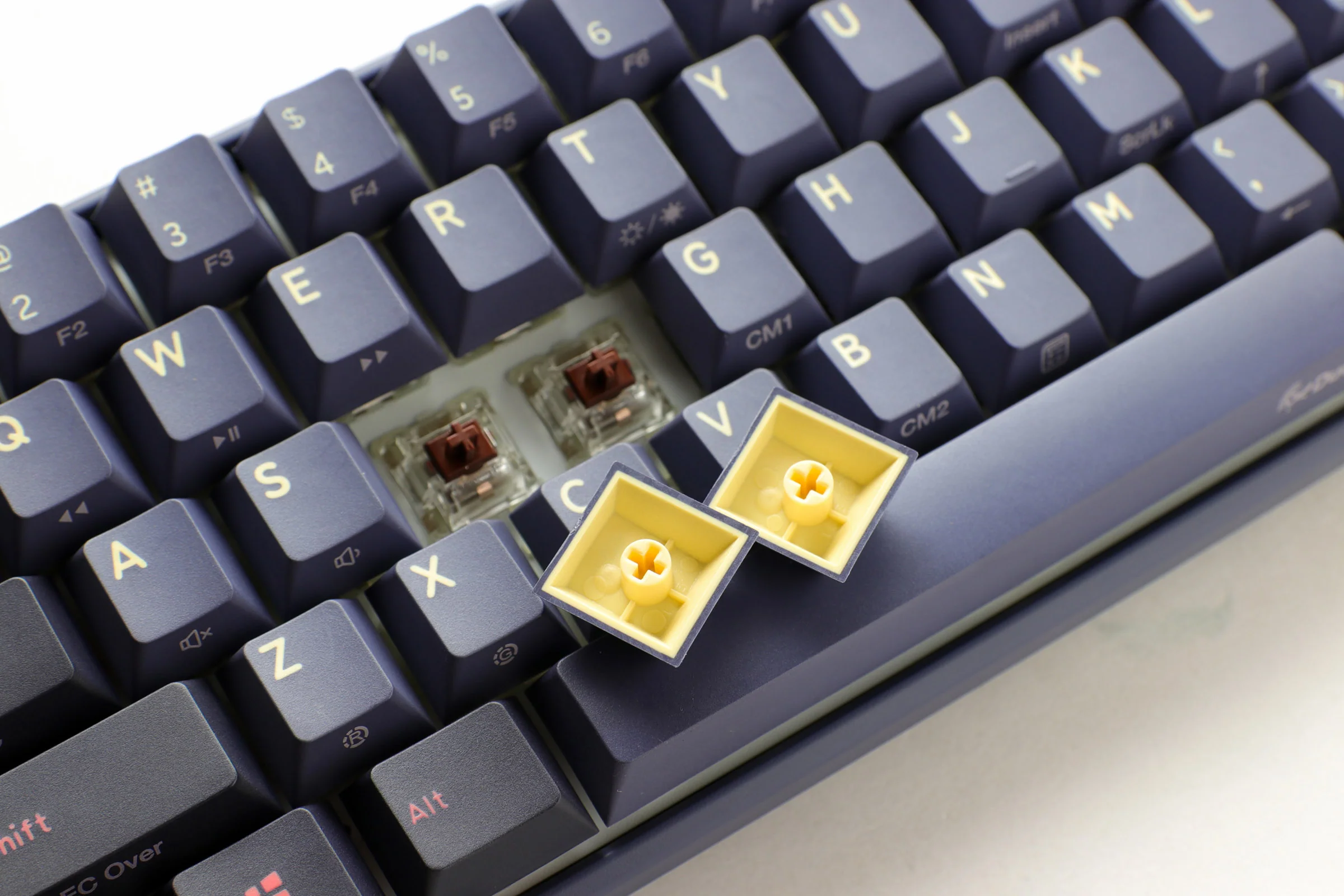 Ducky One 3 Mini Cosmic Blue 60% Hotswap RGB Double Shot PBT QUACK Mechanical Keyboard - Image 3