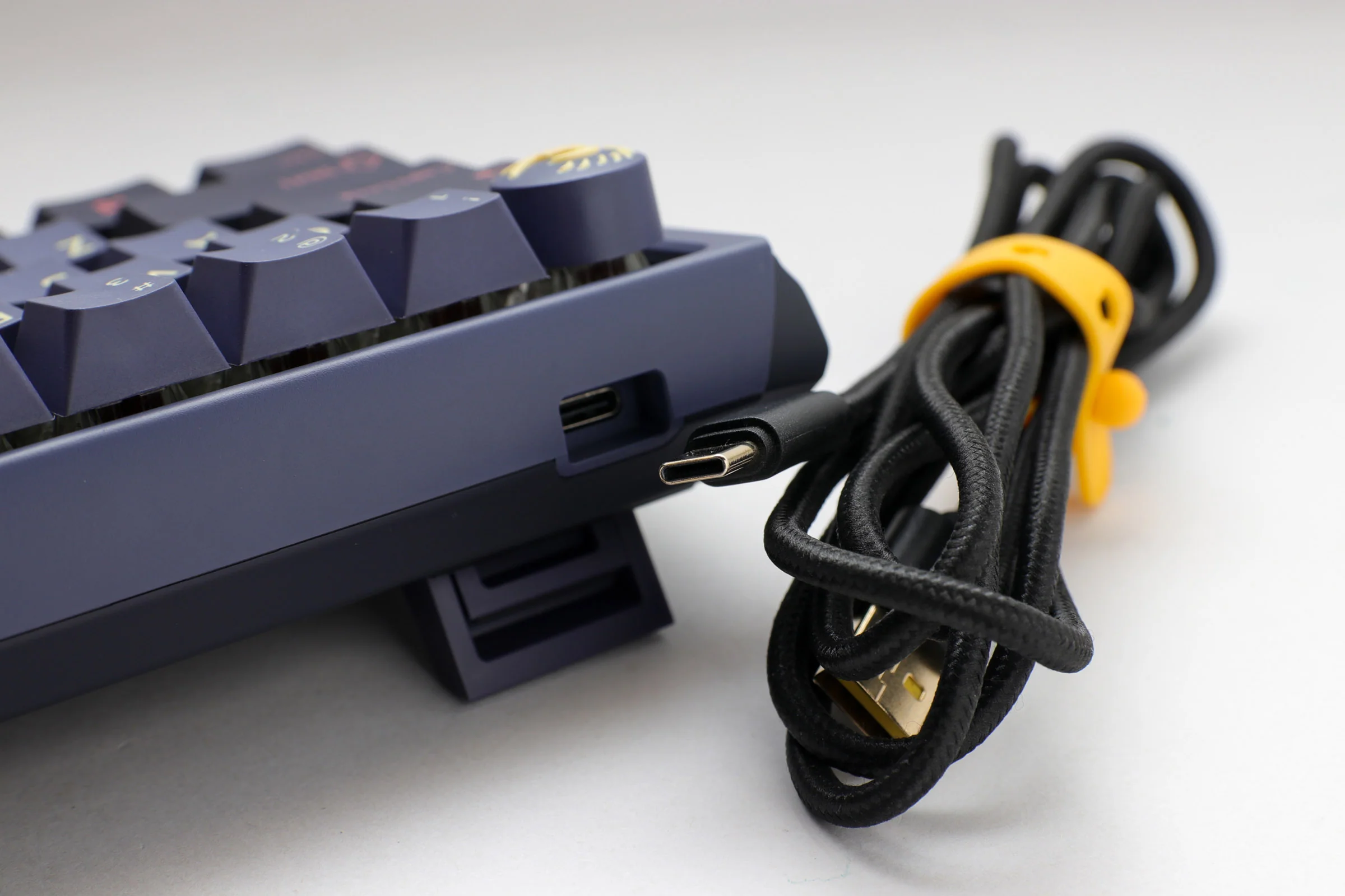 Ducky One 3 Mini Cosmic Blue 60% Hotswap RGB Double Shot PBT QUACK Mechanical Keyboard - Image 5