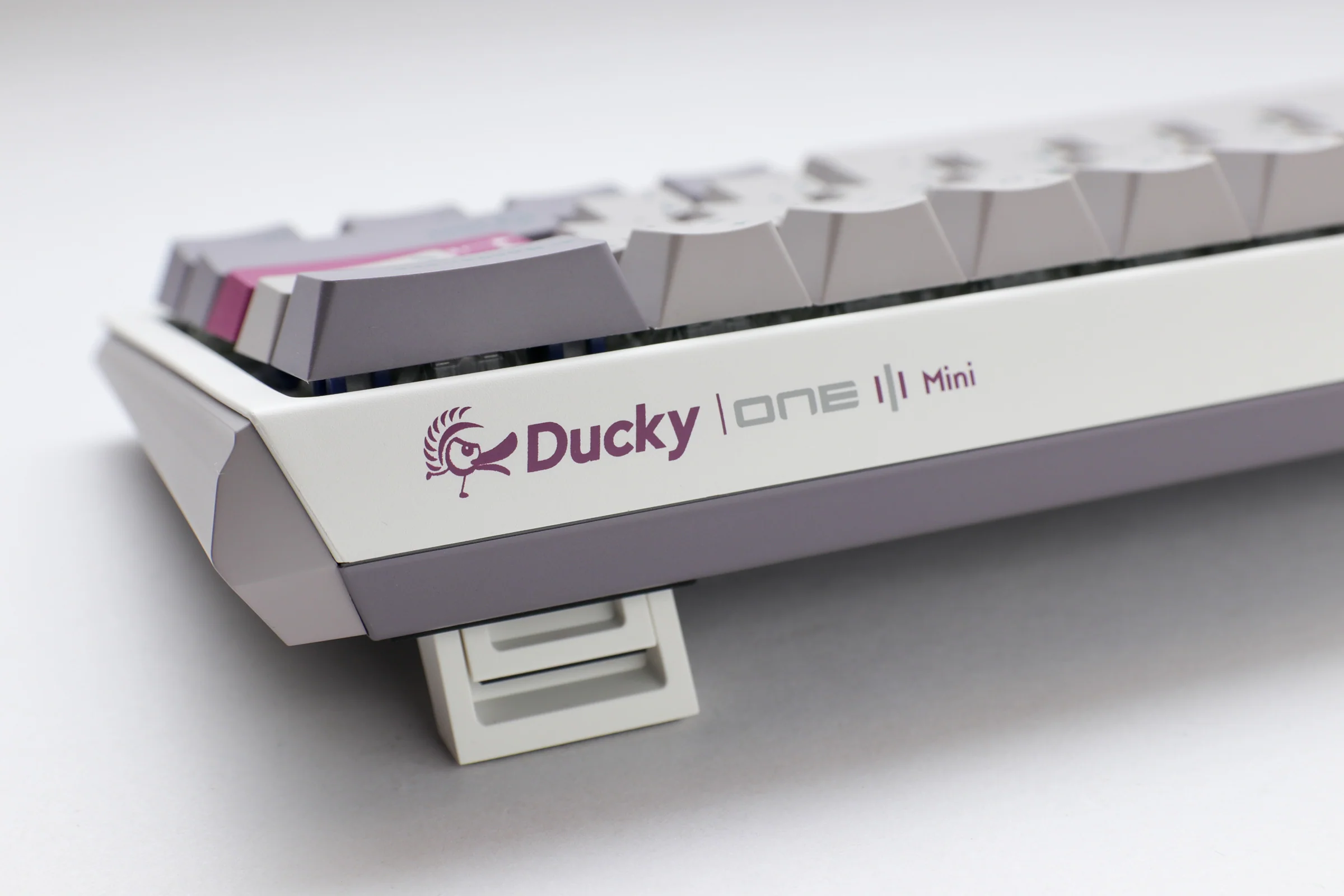 Ducky One 3 Mini Mist Grey 60% Hotswap RGB Double Shot PBT Mechanical Keyboard - Image 7