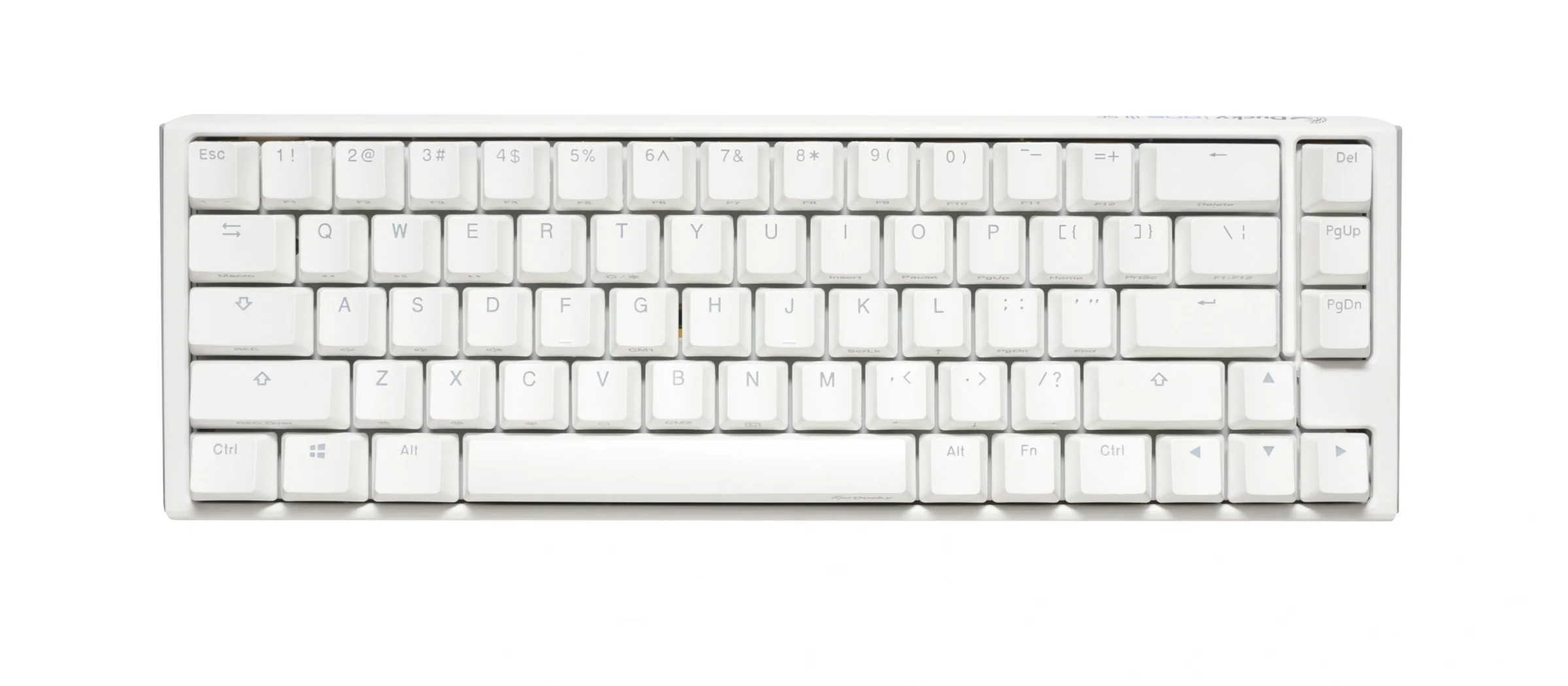 Ducky One 3 SF Pure White 65% Hotswap RGB Mechanical Keyboard w/ Quack Mechanics - Image 3