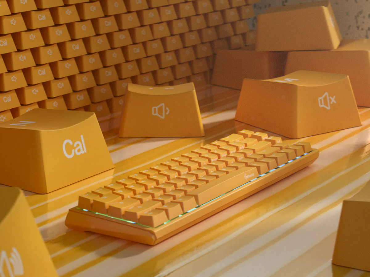 Ducky Yellow One 3 SF 65% Hotswap RGB Double Shot PBT QUACK Mechanical Keyboard - Image 11