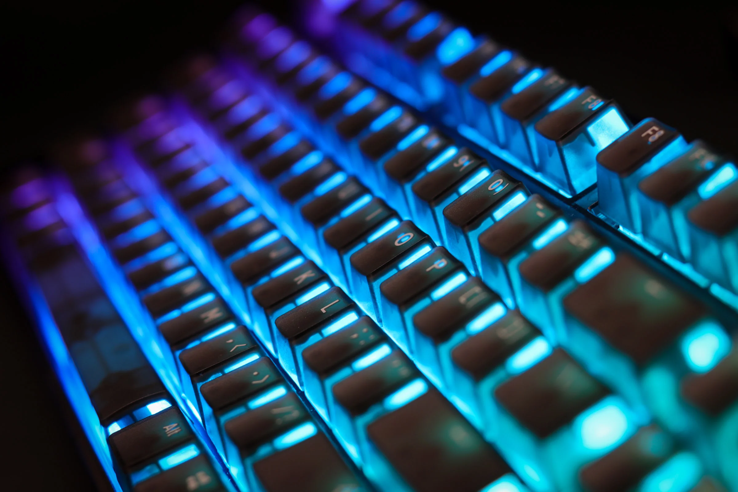 Ducky One 3 TKL Aura Clear Black Hotswap RGB Double Shot ABS Mechanical Keyboard - Image 12