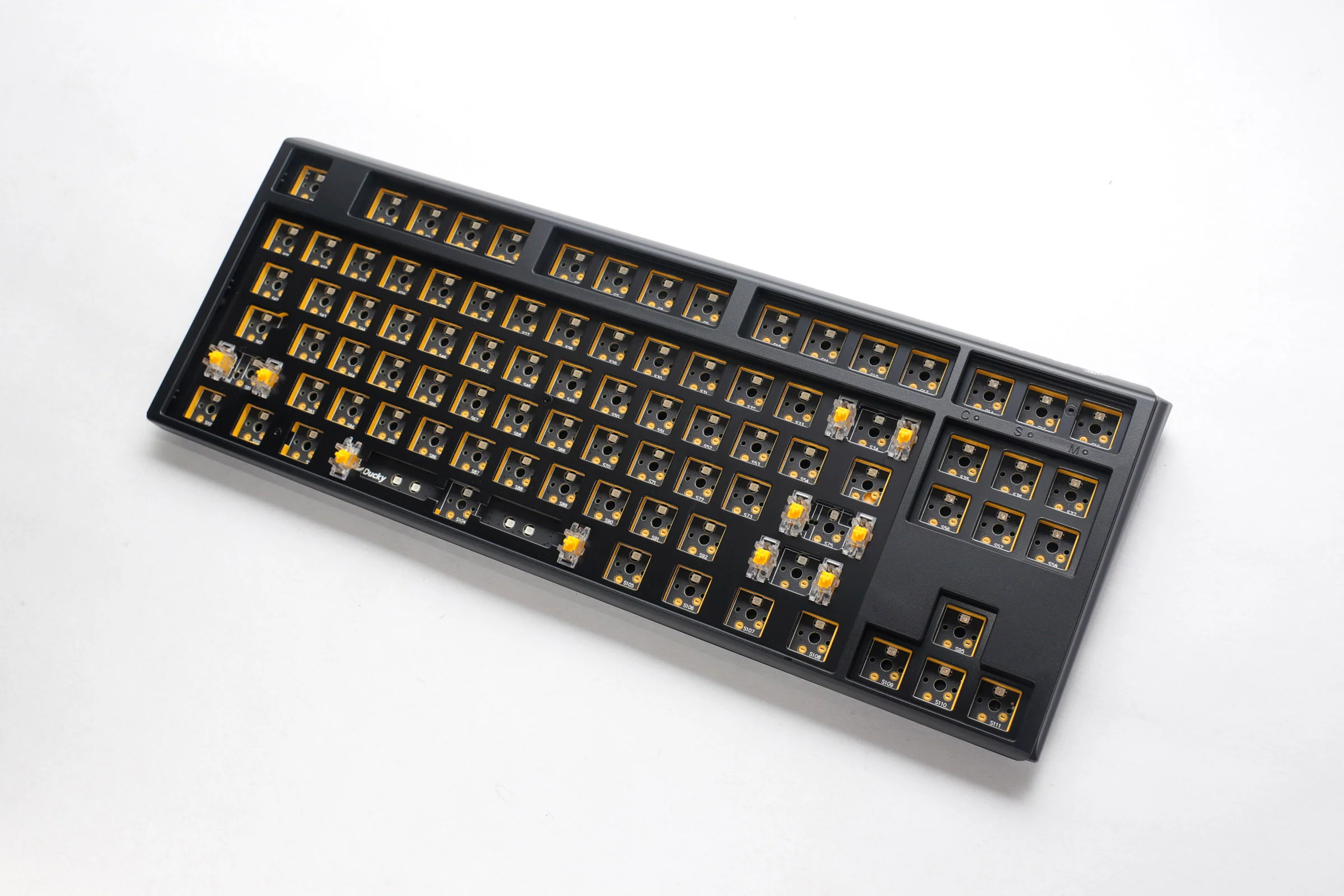 Ducky One 3 TKL Black Barebones Hotswap RGB Mechanical Keyboard - Image 3