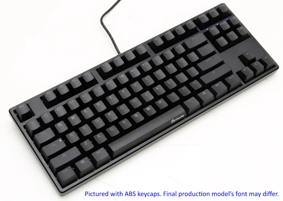 Ducky One TKL PBT Double Shot PBT Mechanical Keyboard