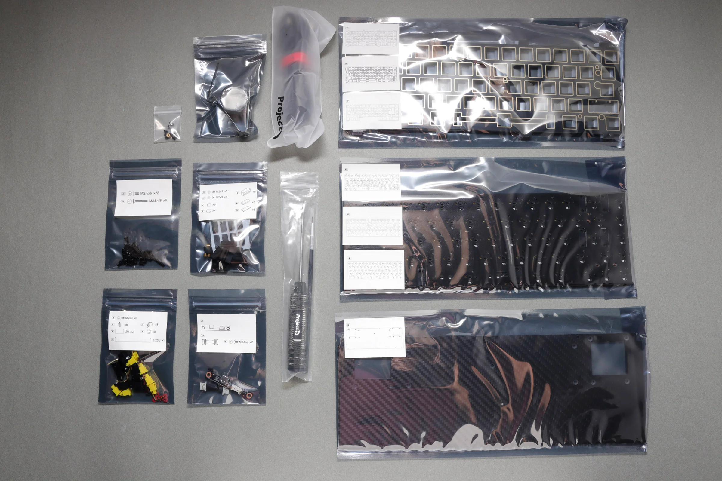 Ducky Outlaw 65 Aluminum 65% DIY Kit Hotswap RGB DIY Keyboard Kit - Image 8