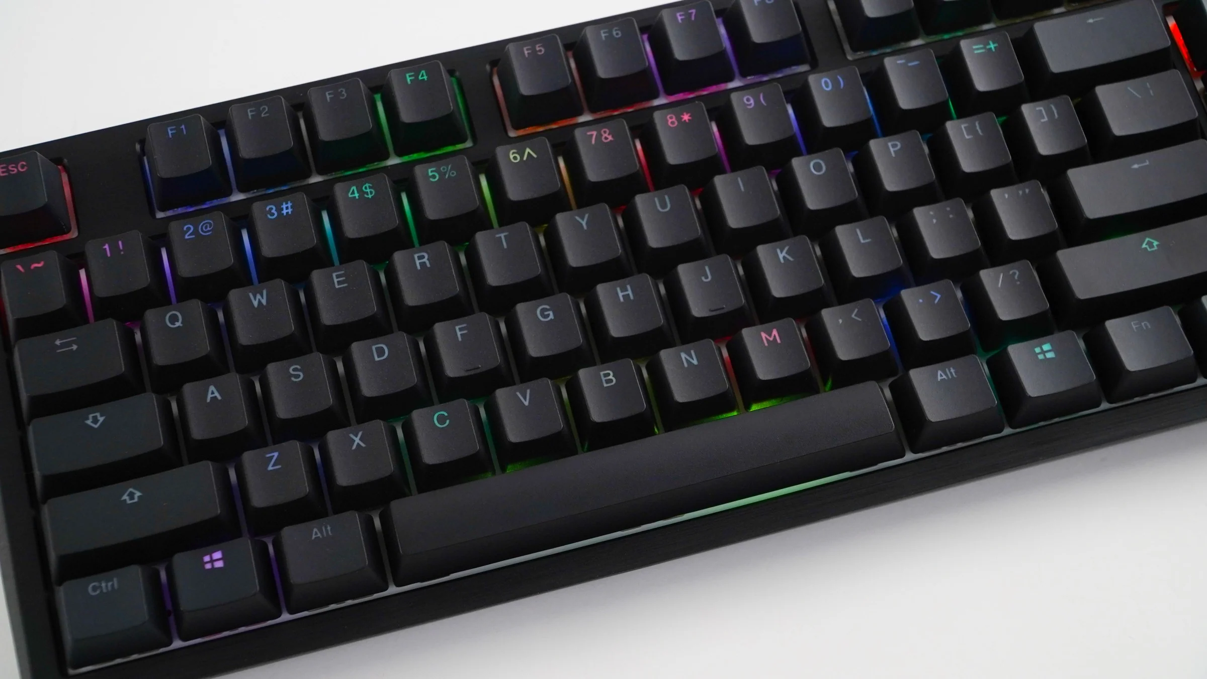 Ducky Shine 7 Blackout MK Exclusive First Release RGB LED Double Shot PBT Mechanical Keyboard - Image 13