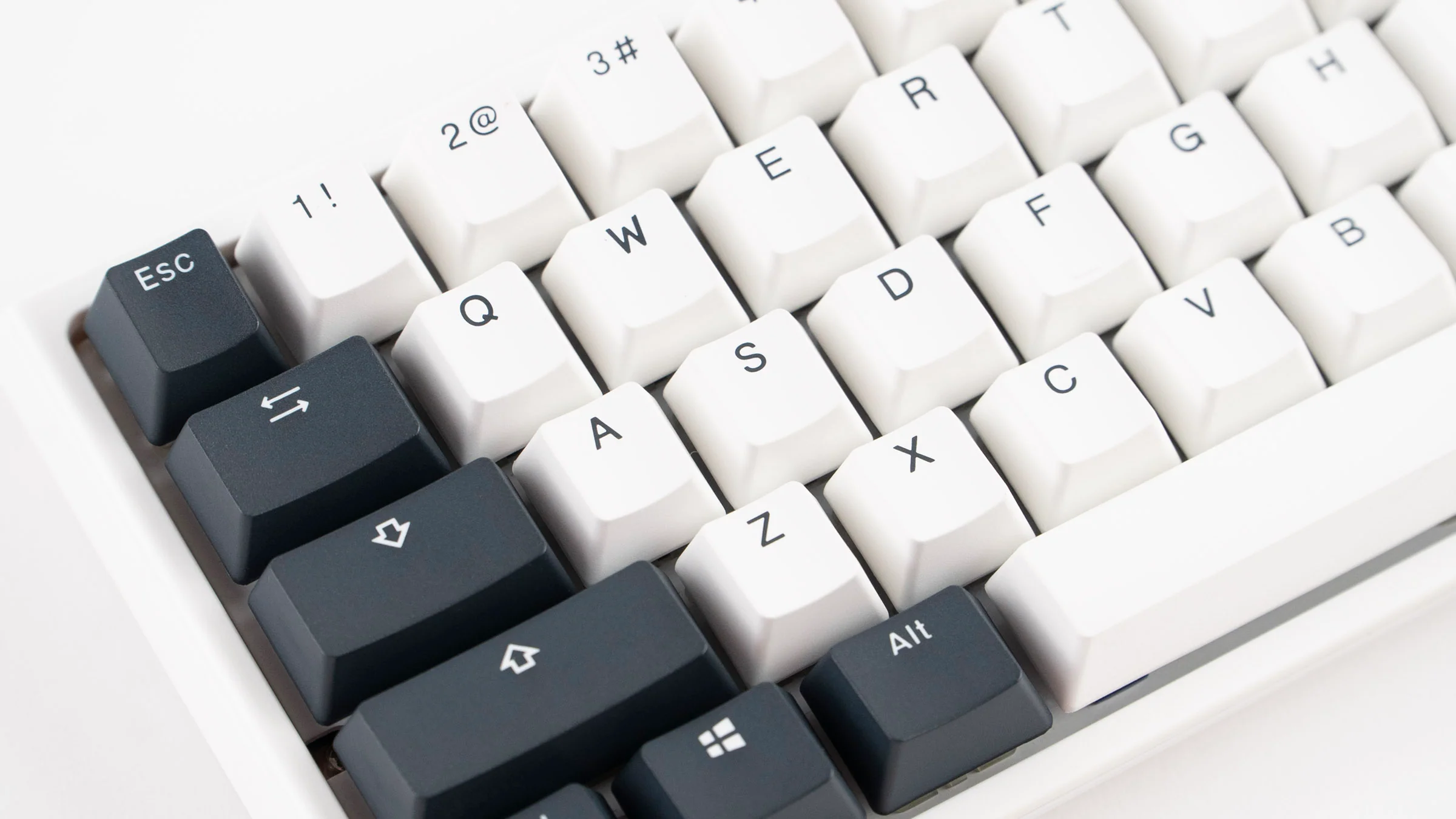 Ducky Tuxedo 108 Key OEM Profile PBT Double Shot Keycap Set - Image 4