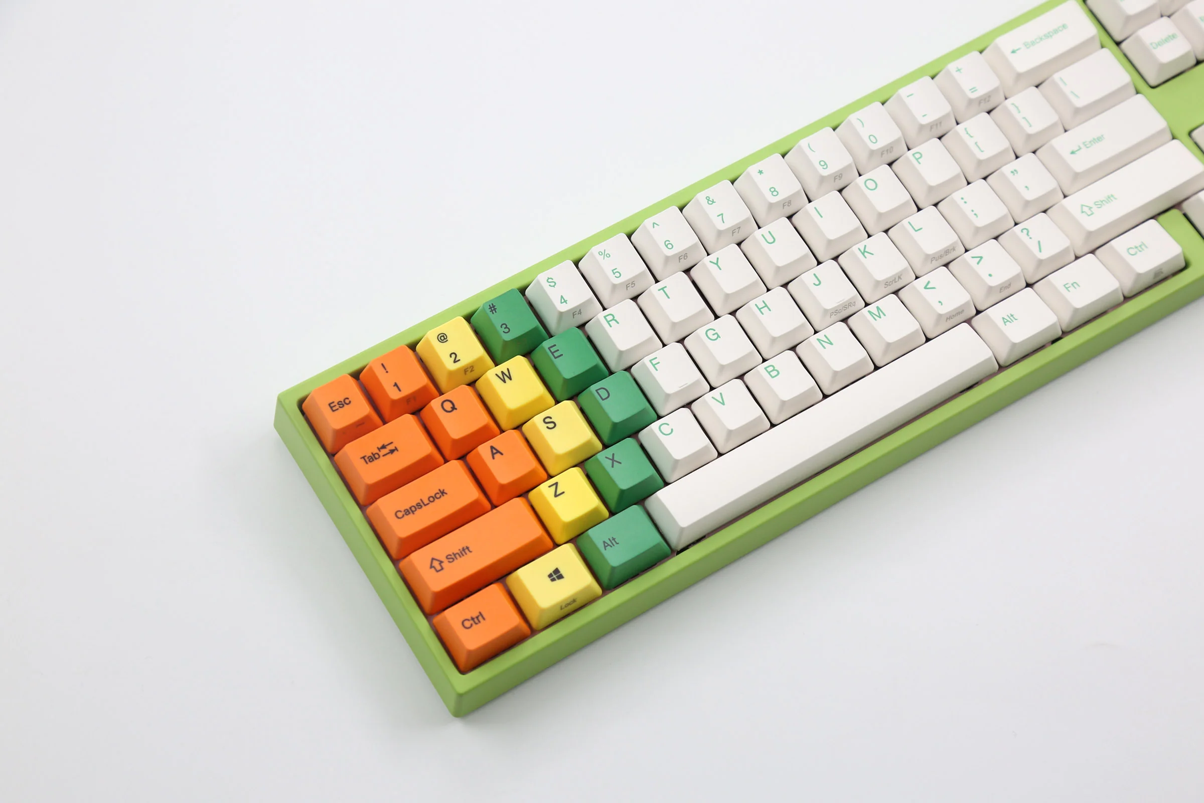 Ducky x Varmilo Miya Pro Green 65% White LED Dye Sub PBT Mechanical Keyboard - Image 4