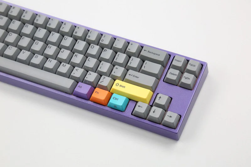 Ducky x Varmilo Miya Pro Purple 65% Pink LED Dye Sub PBT Mechanical Keyboard - Image 2