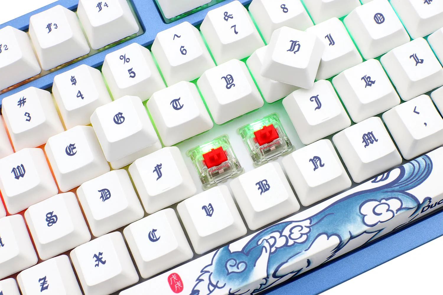 Ducky Year of the Dog RGB LED Dye Sub PBT Mechanical Keyboard - Image 2