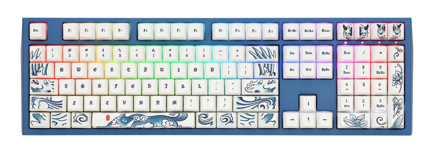 Ducky Year of the Dog RGB LED Dye Sub PBT Mechanical Keyboard - Image 3