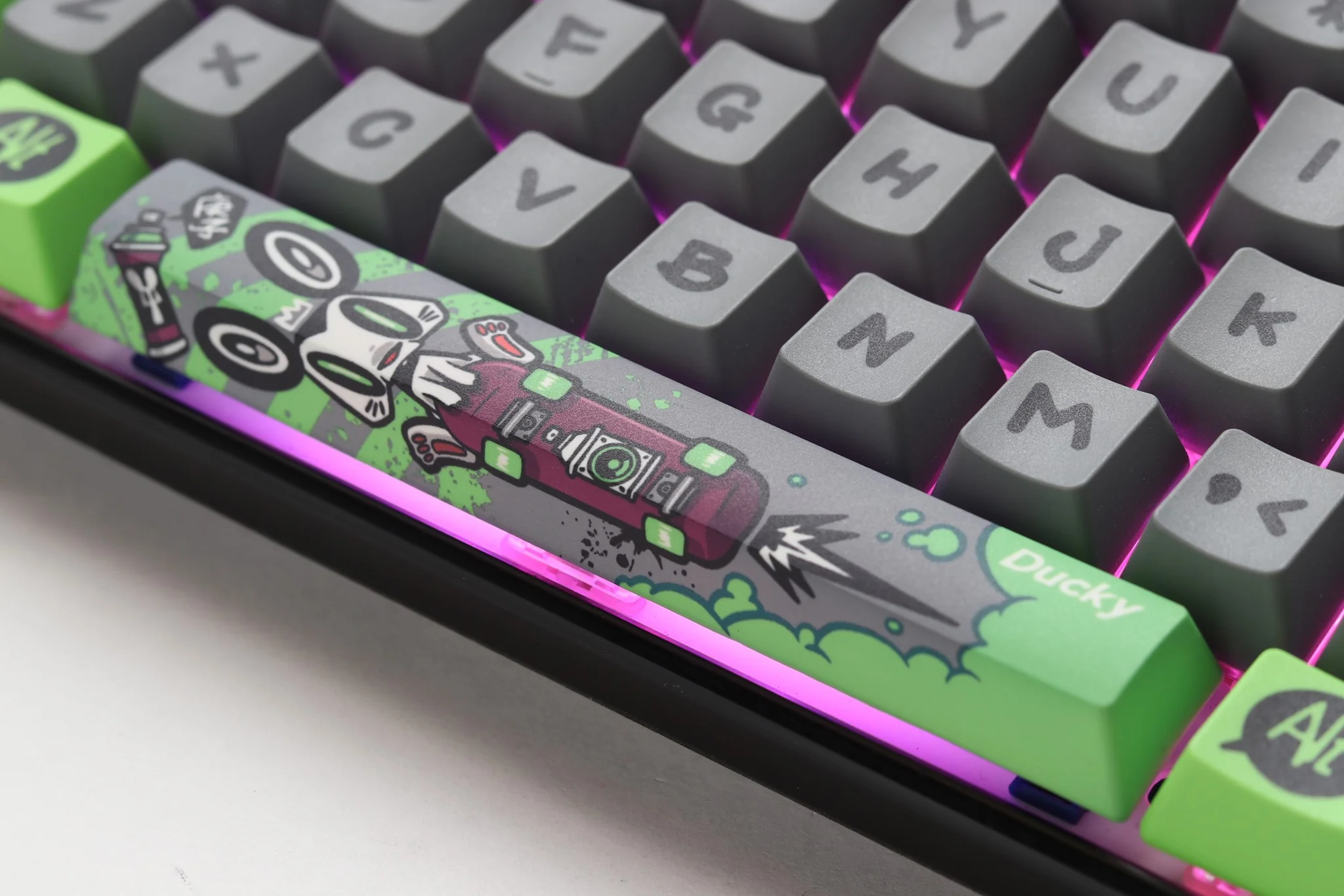 Ducky Year of the Rat RGB LED 60% Dye Sub PBT Mechanical Keyboard - Image 5