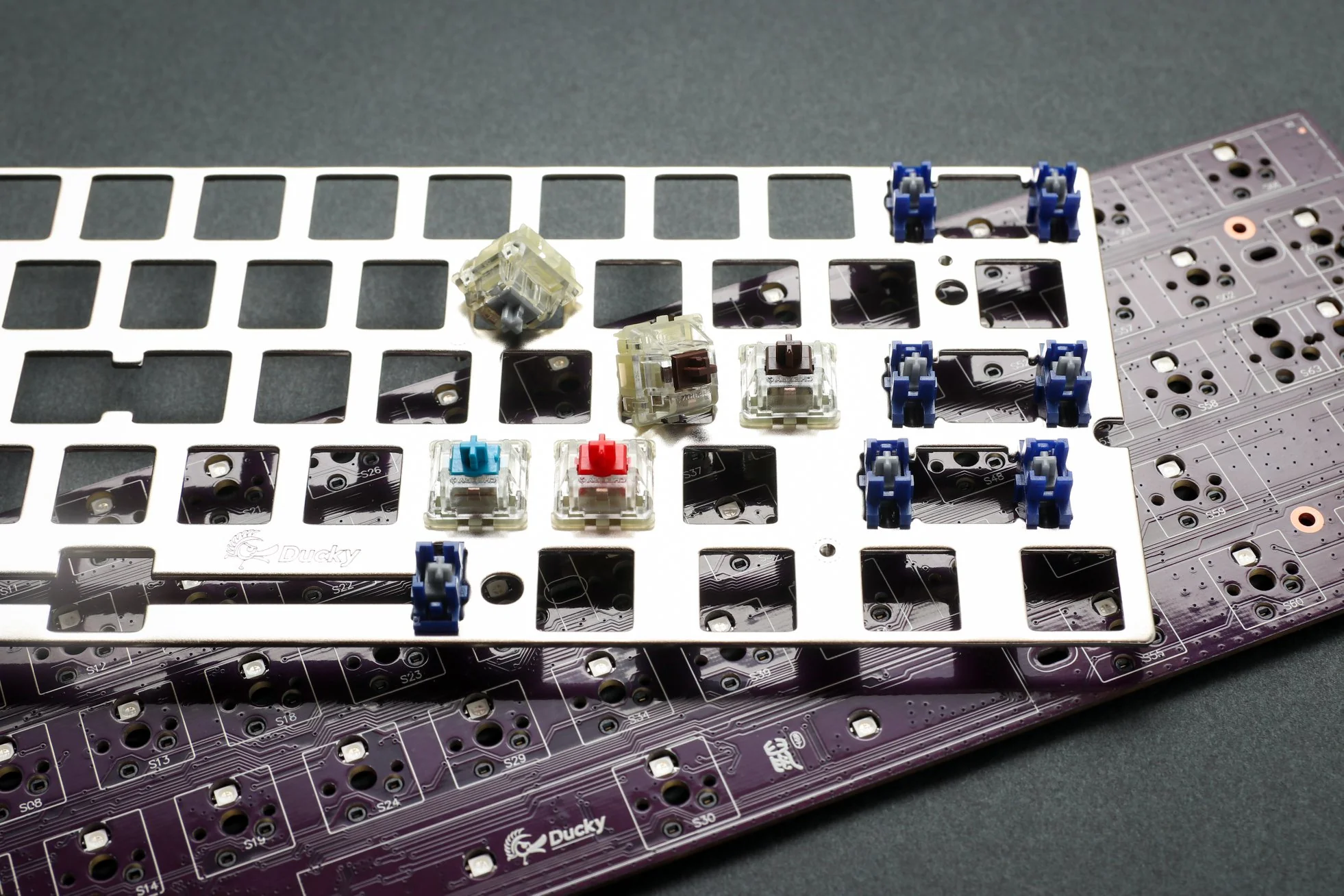 Ducky Year of the Rat RGB LED 60% Dye Sub PBT Mechanical Keyboard - Image 6