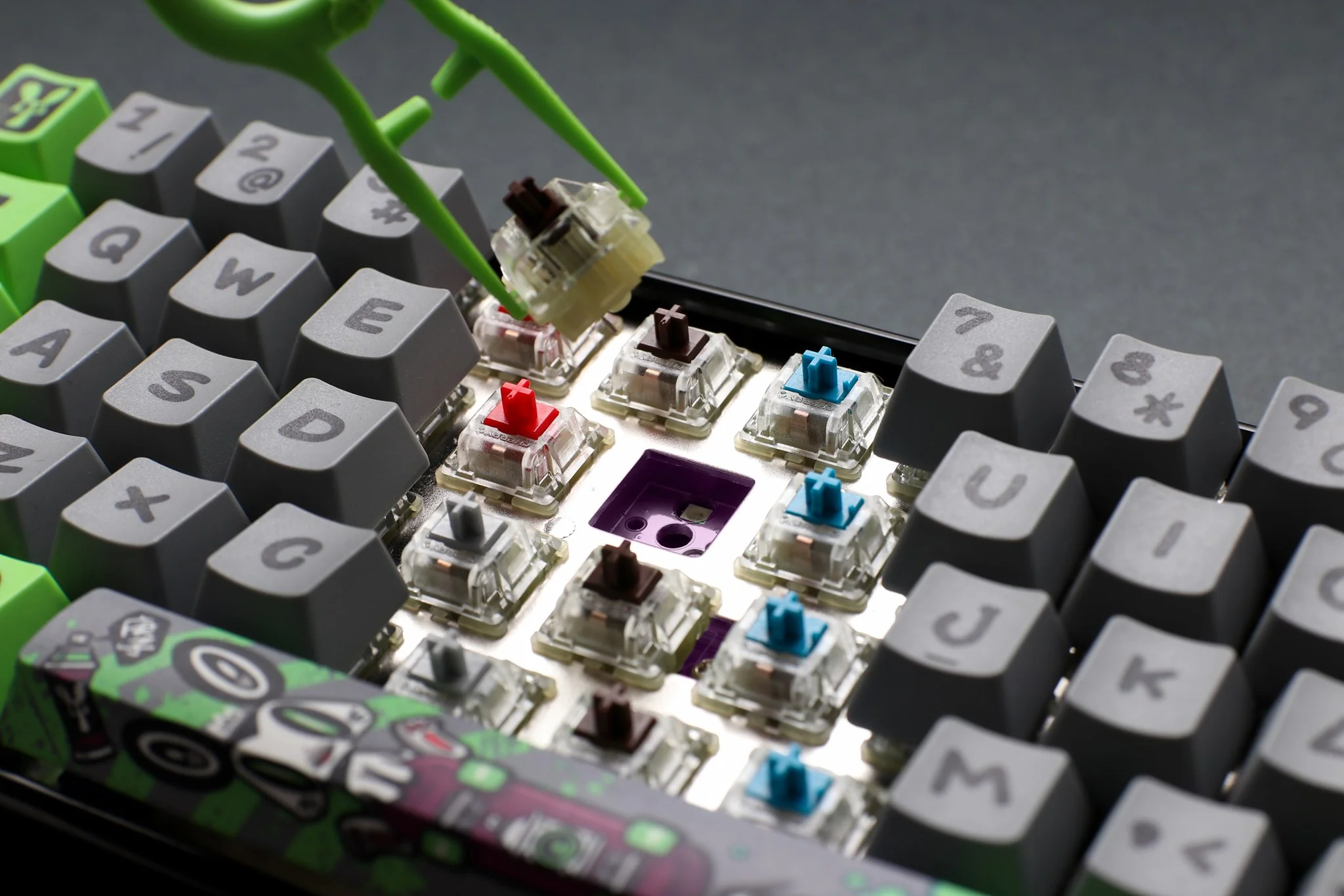 Ducky Year of the Rat RGB LED 60% Dye Sub PBT Mechanical Keyboard - Image 7