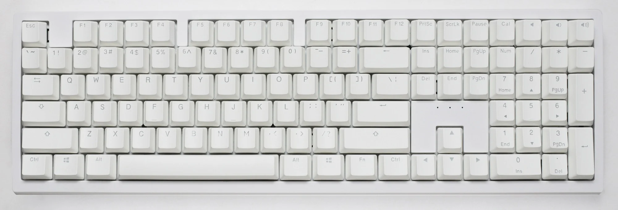 Ducky Zero 6108 White Hotswap Wireless RGB Mechanical Keyboard - Image 11