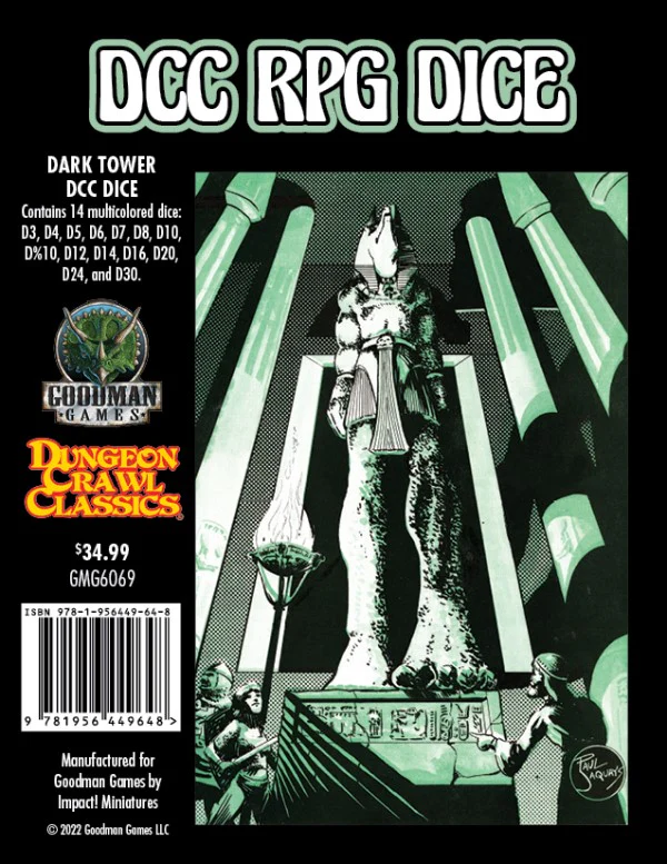 Dungeon Crawl Classics Dark Tower Dice - Image 2