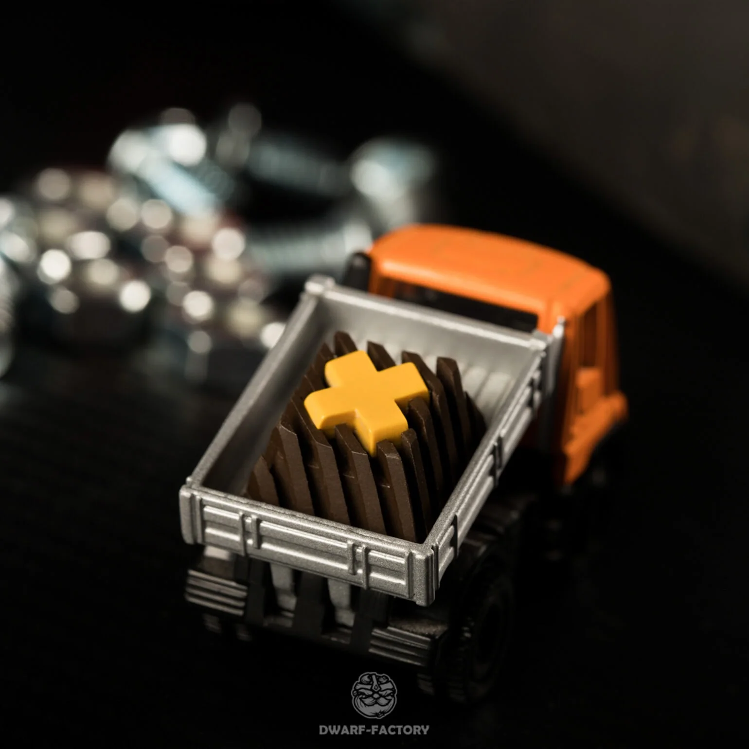 Dwarf Factory Base xXx Brown Cherry R1 Profile Artisan Keycap - Image 6