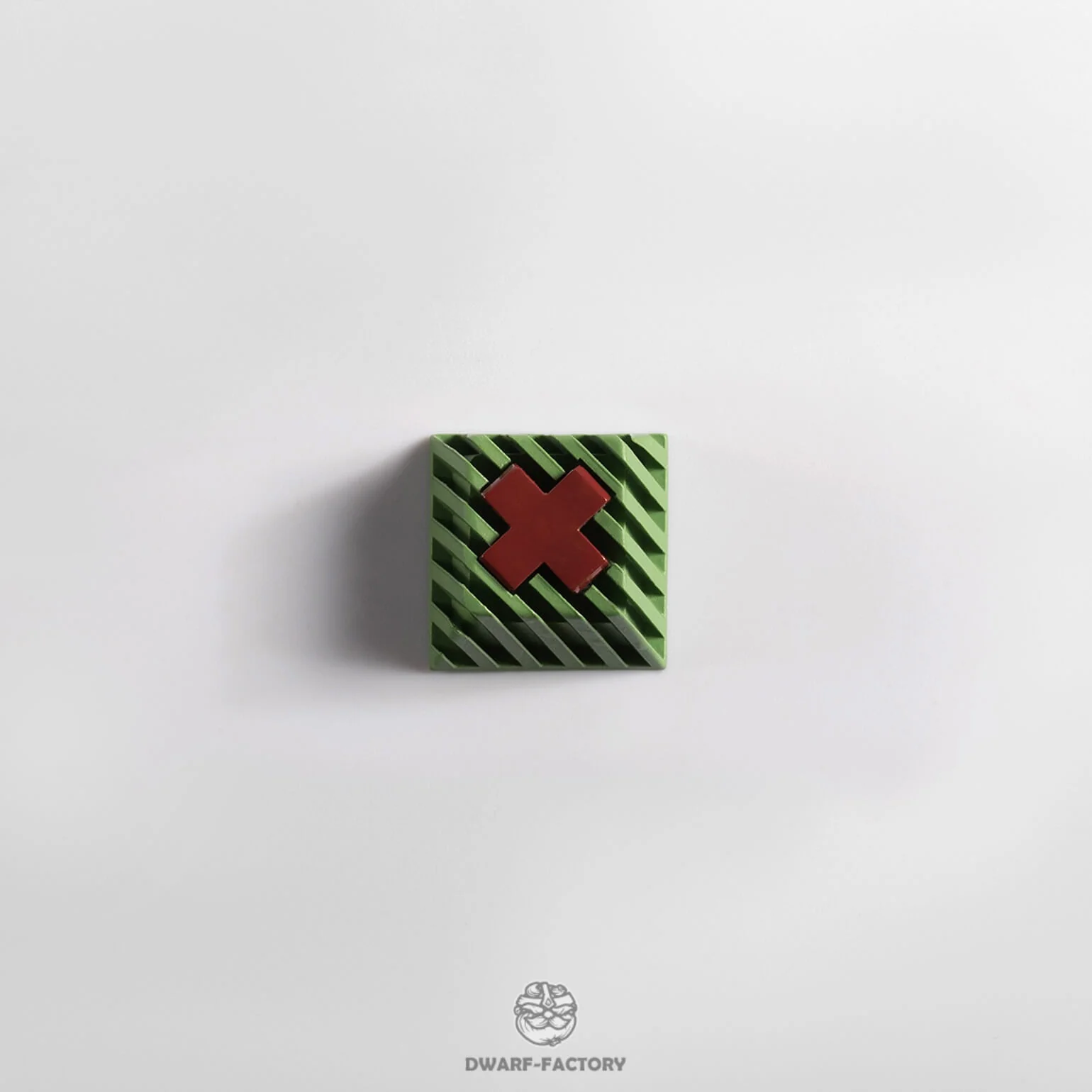 Dwarf Factory Base xXx Camping Cherry R1 Profile Artisan Keycap - Image 5