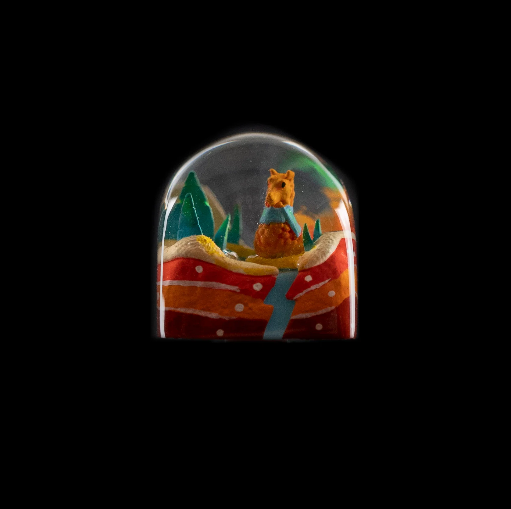Dwarf Factory x MK Oasis Llama Artisan Keycap DOM Profile Resin Artisan Keycap - Image 10
