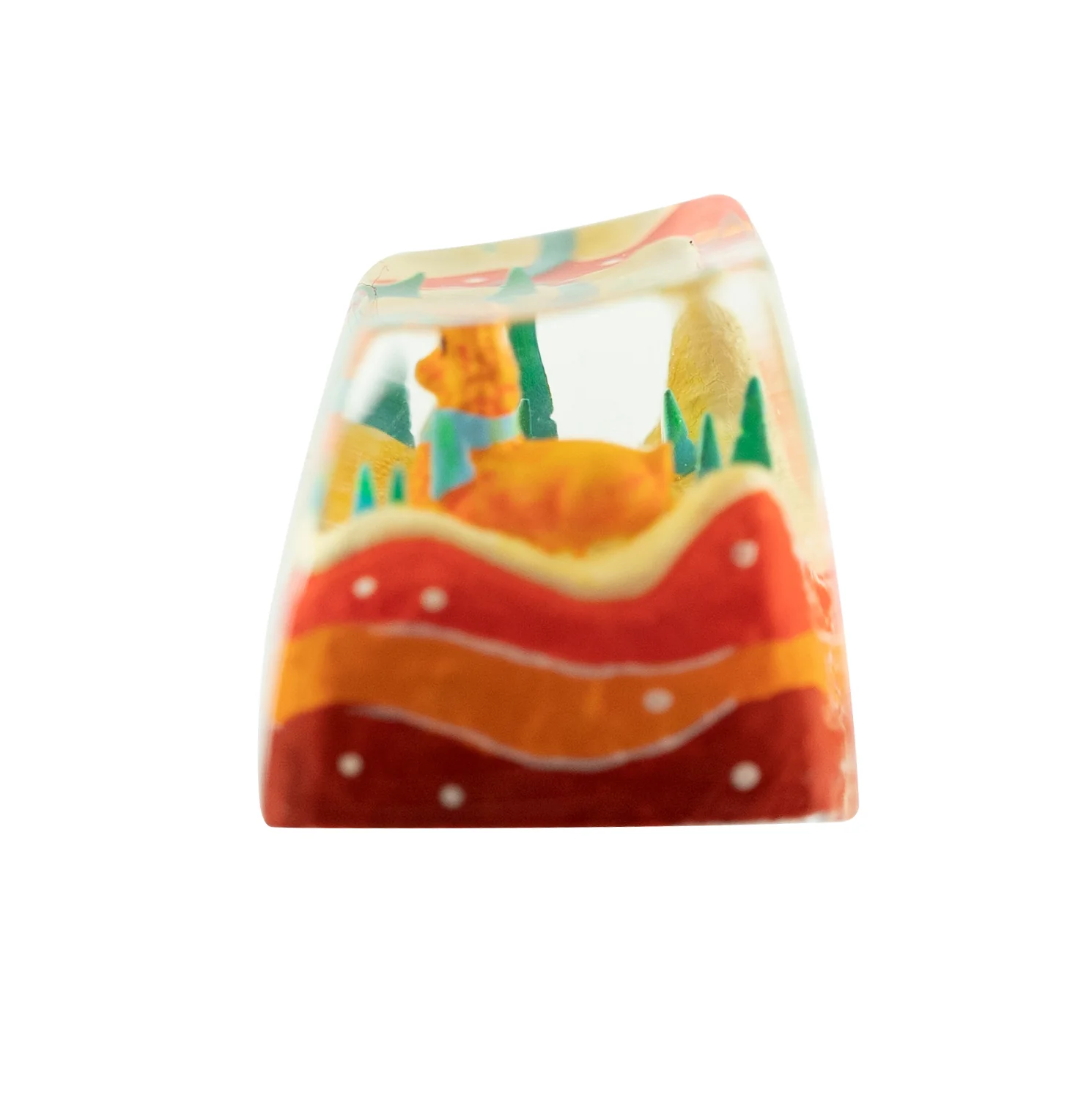 Dwarf Factory x MK Oasis Llama Artisan Keycap SA Profile Resin Artisan Keycap - Image 6