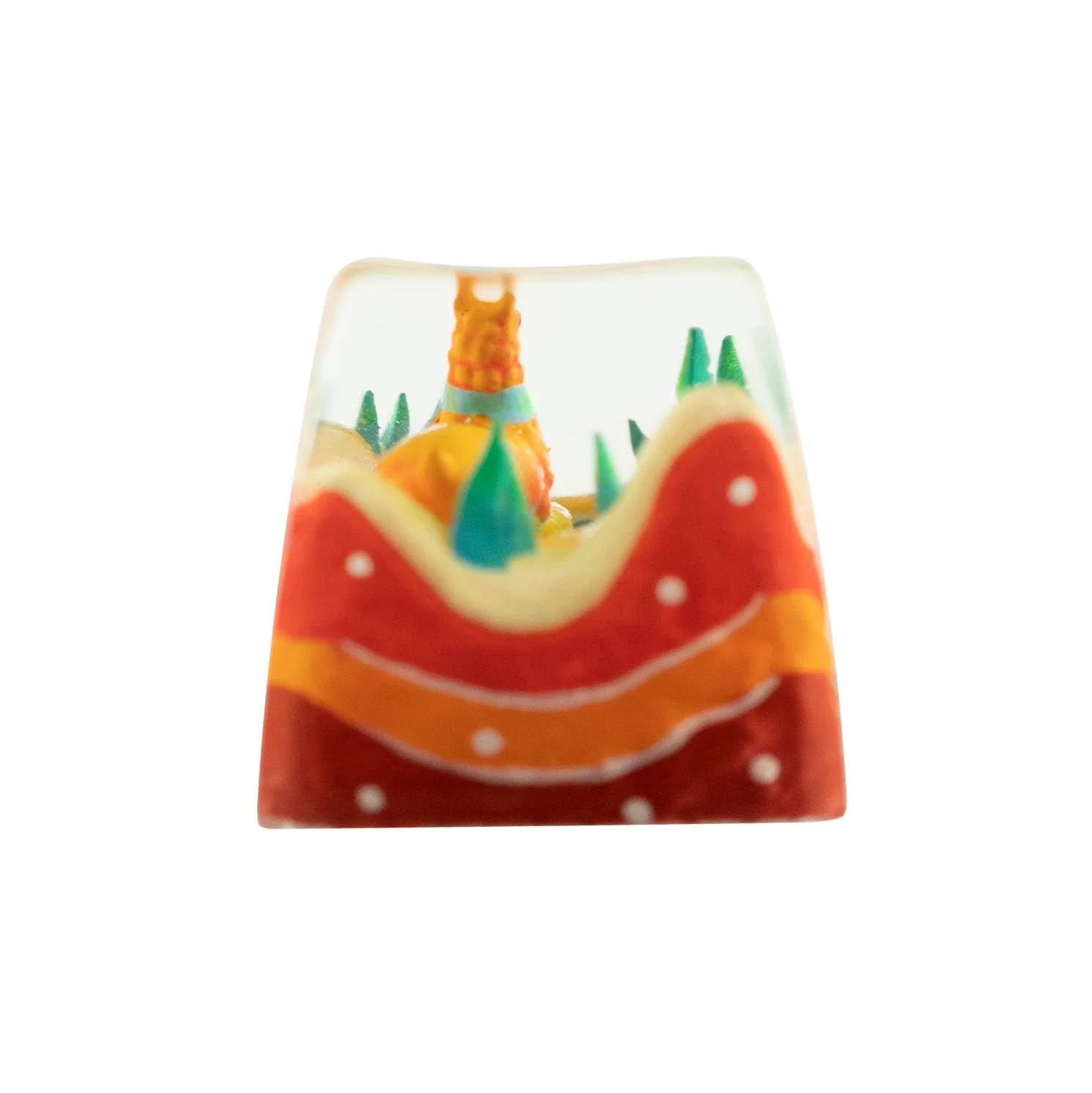 Dwarf Factory x MK Oasis Llama Artisan Keycap SA Profile Resin Artisan Keycap - Image 7