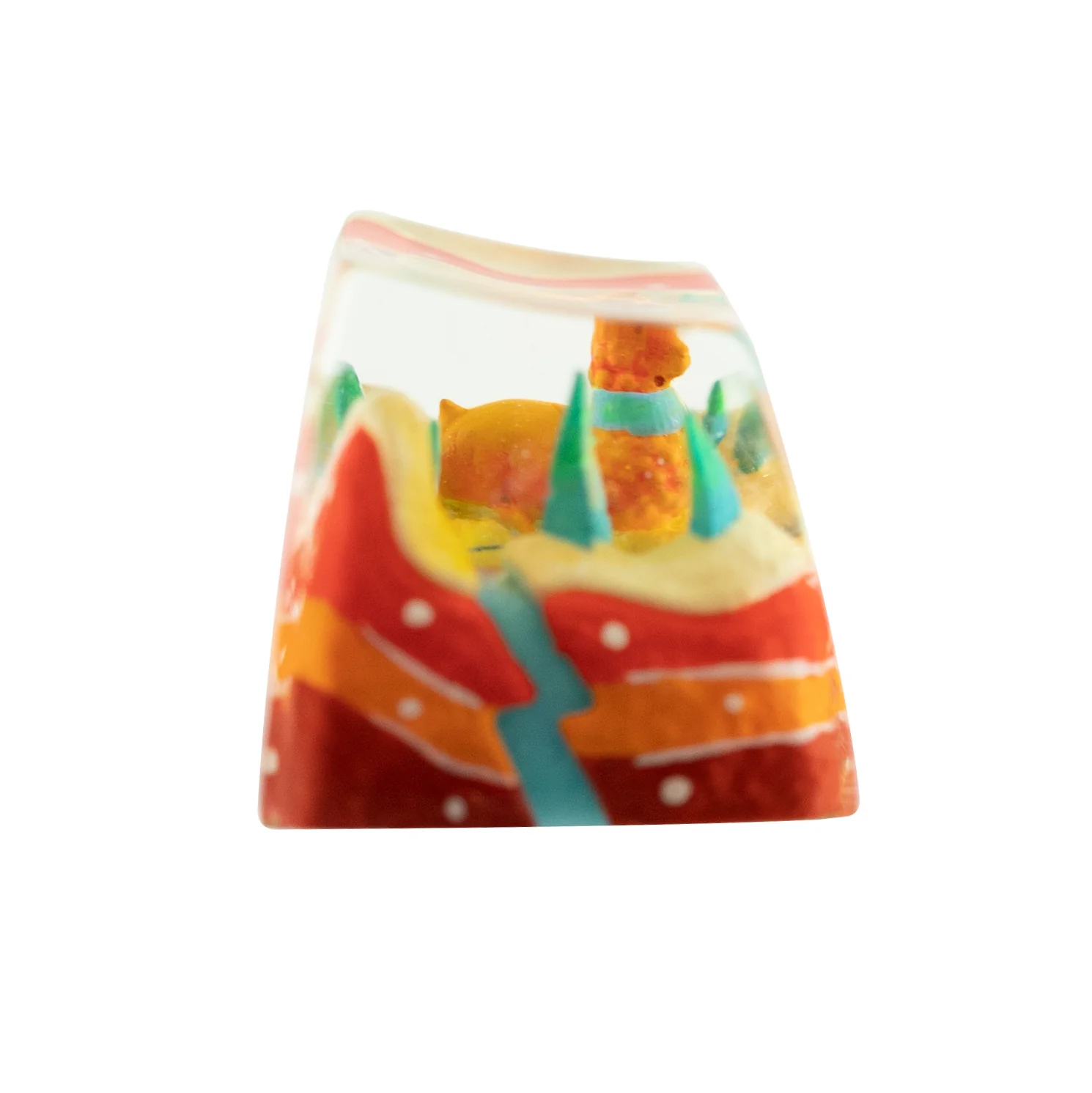 Dwarf Factory x MK Oasis Llama Artisan Keycap SA Profile Resin Artisan Keycap - Image 9