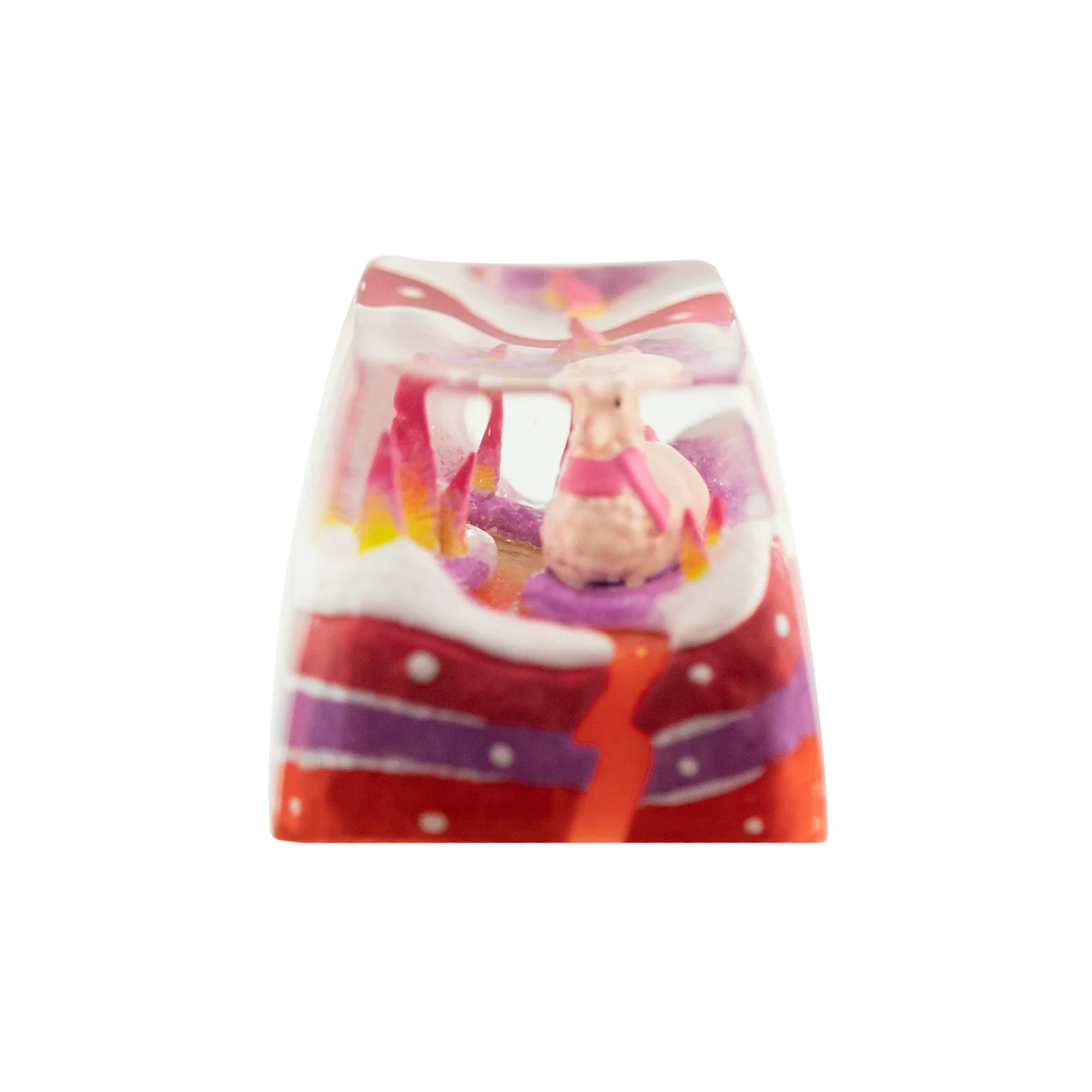 Dwarf Factory x MK Sugar Llama Artisan Keycap SA Profile Resin Artisan Keycap