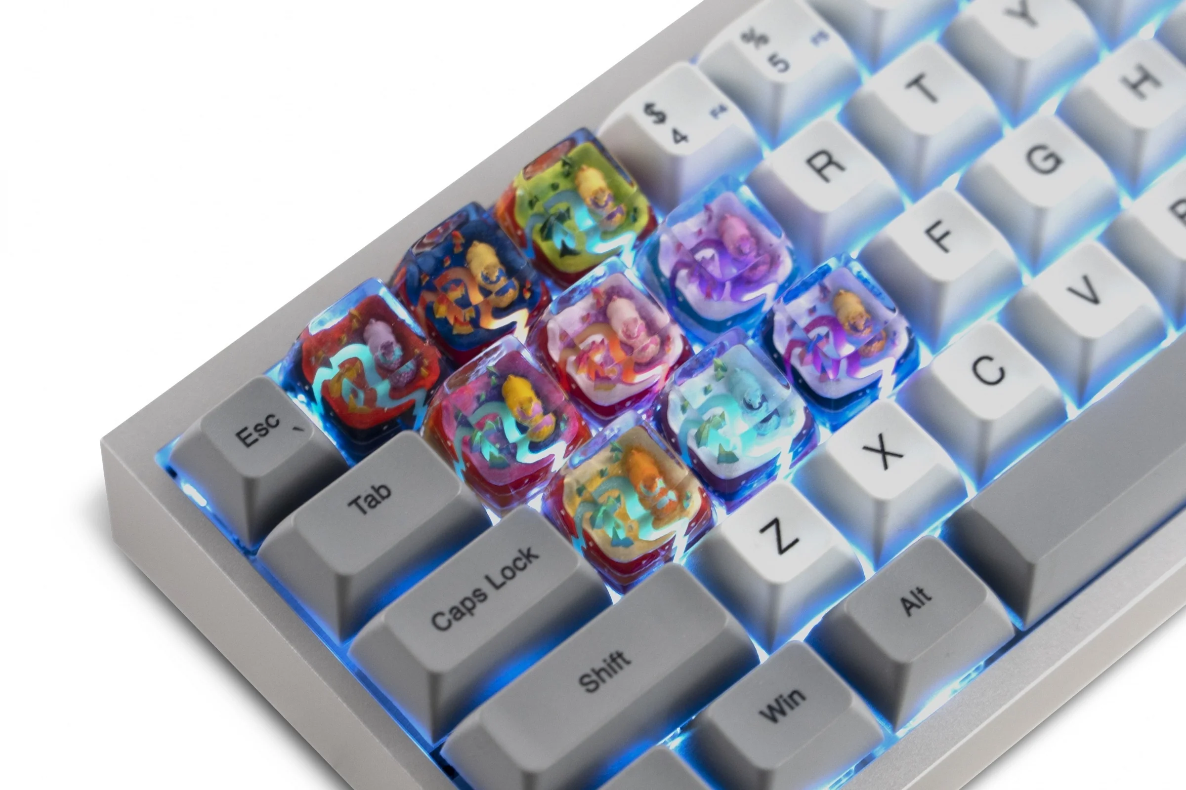 Dwarf Factory x MK Sugar Llama Artisan Keycap SA Profile Resin Artisan Keycap - Image 4