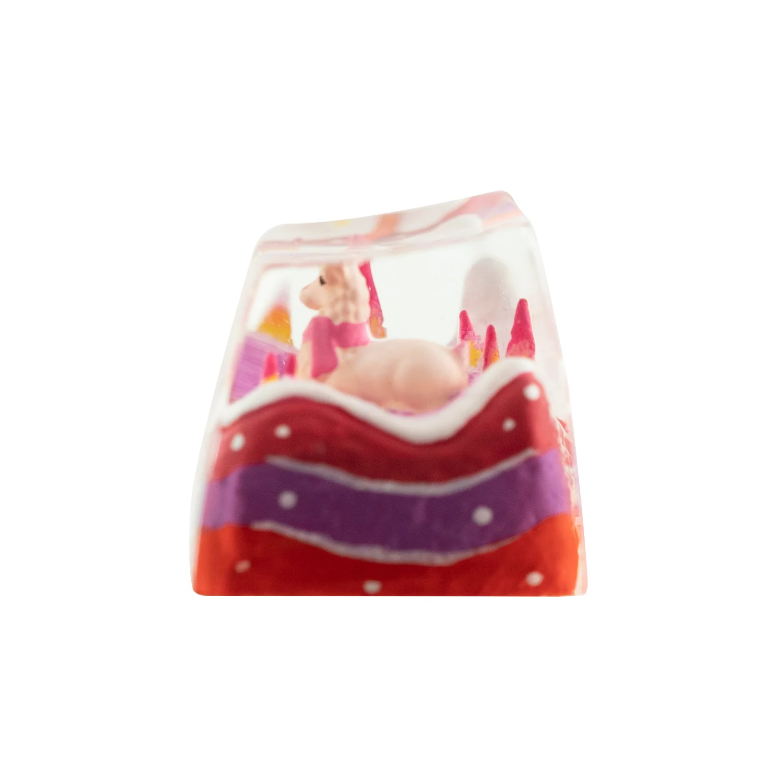 Dwarf Factory x MK Sugar Llama Artisan Keycap SA Profile Resin Artisan Keycap - Image 6