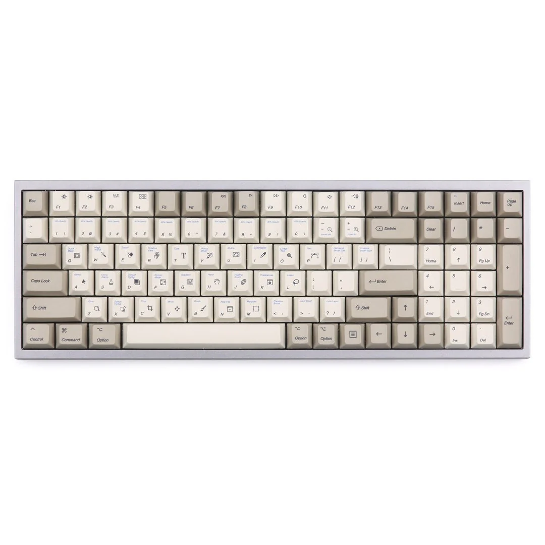 EnjoyPBT PS MAC 117 Key Cherry Profile Dye Sub PBT Keycap Set