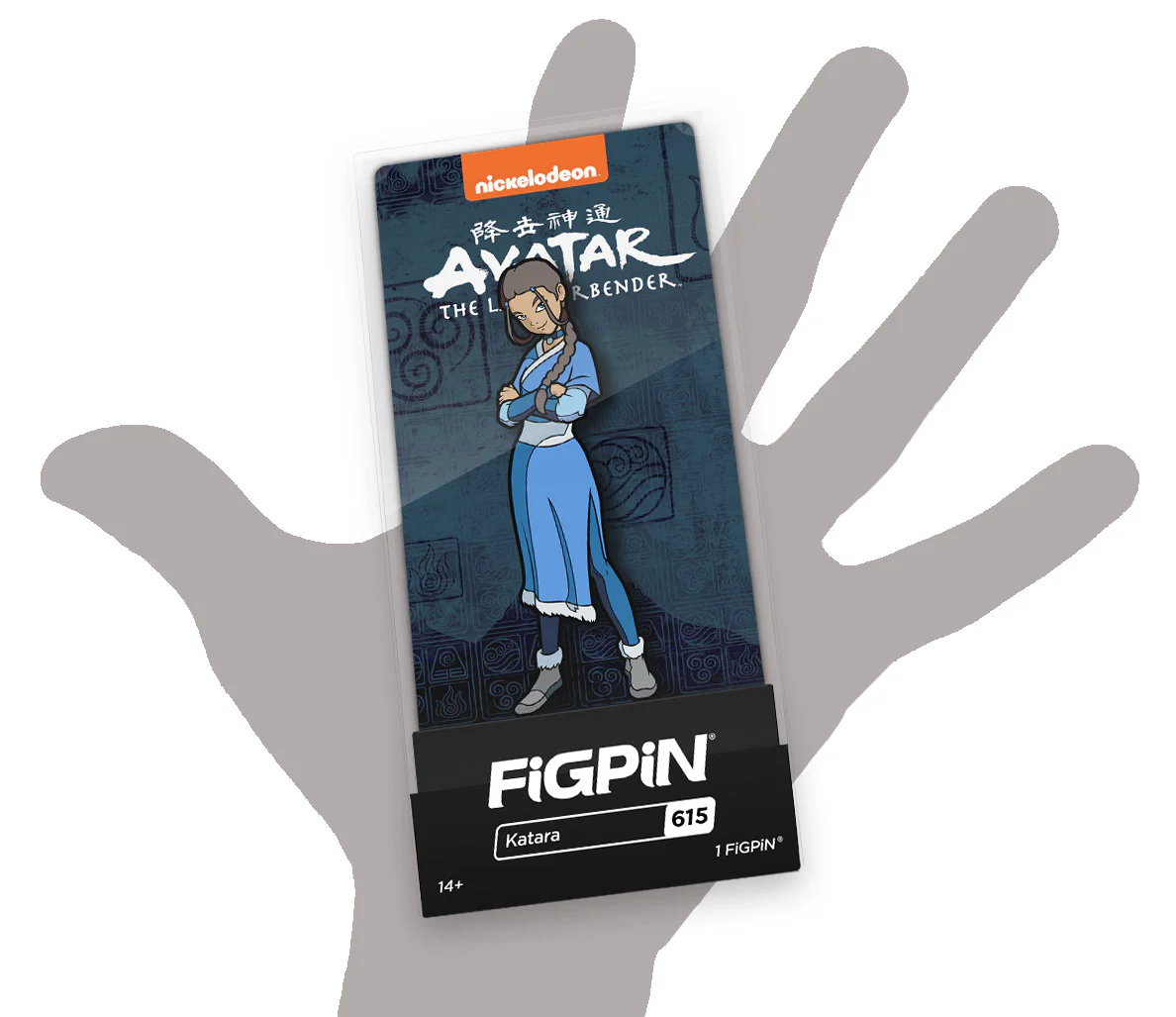 FiGPiN Katara (615) Collectable Enamel Pin - Image 3