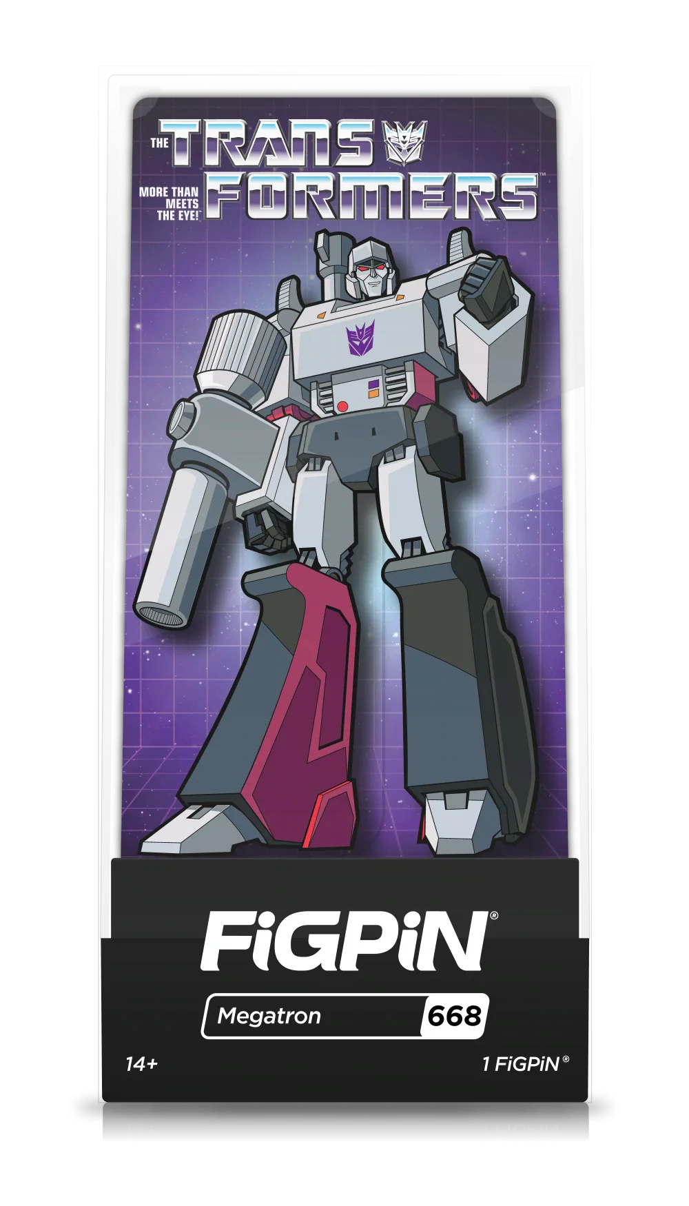 FiGPiN Megatron (668) Collectable Enamel Pin - Image 2