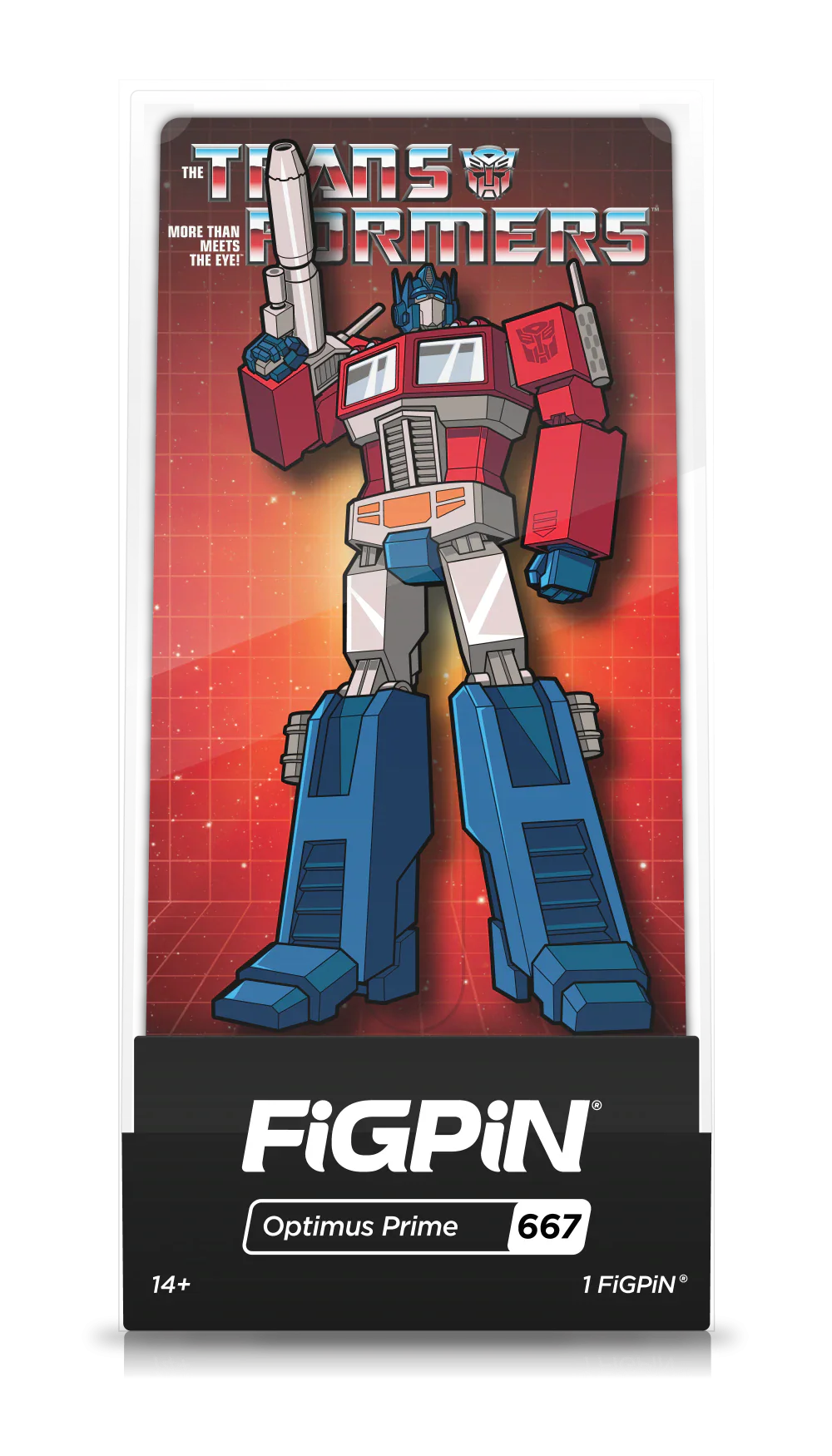 FiGPiN Optimus Prime (667) Collectable Enamel Pin - Image 2