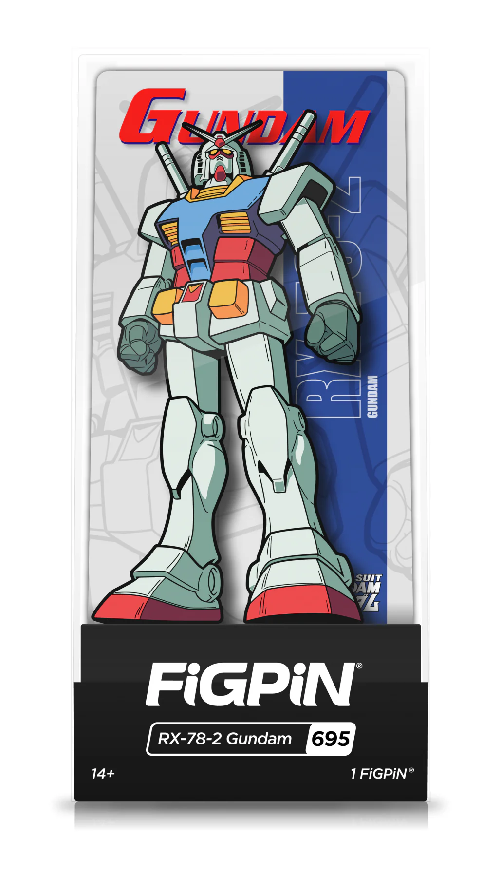 FiGPiN RX-78-2 Gundam (695) Collectable Enamel Pin - Image 2