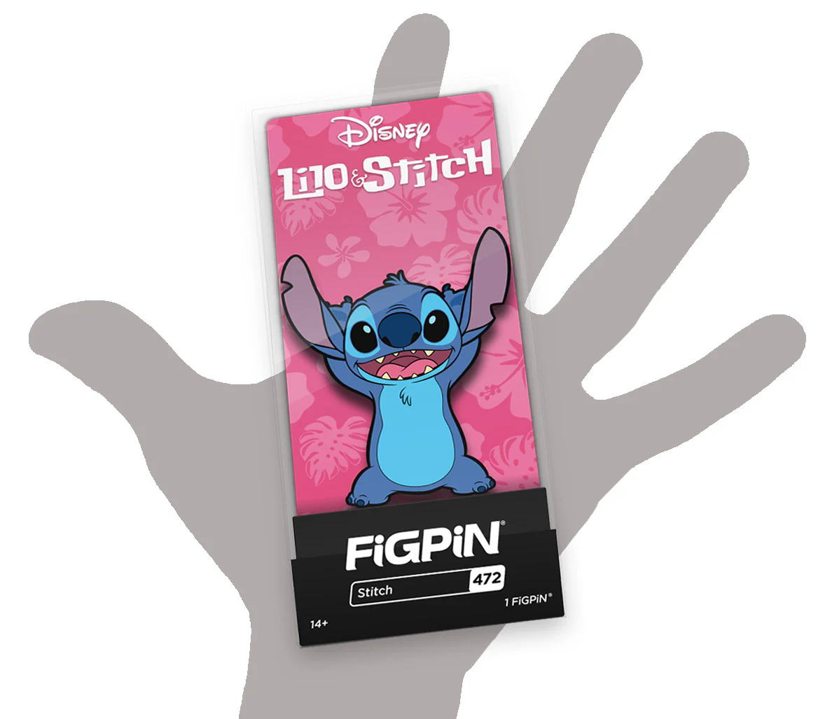 FiGPiN Stitch (472) Collectable Enamel Pin - Image 3