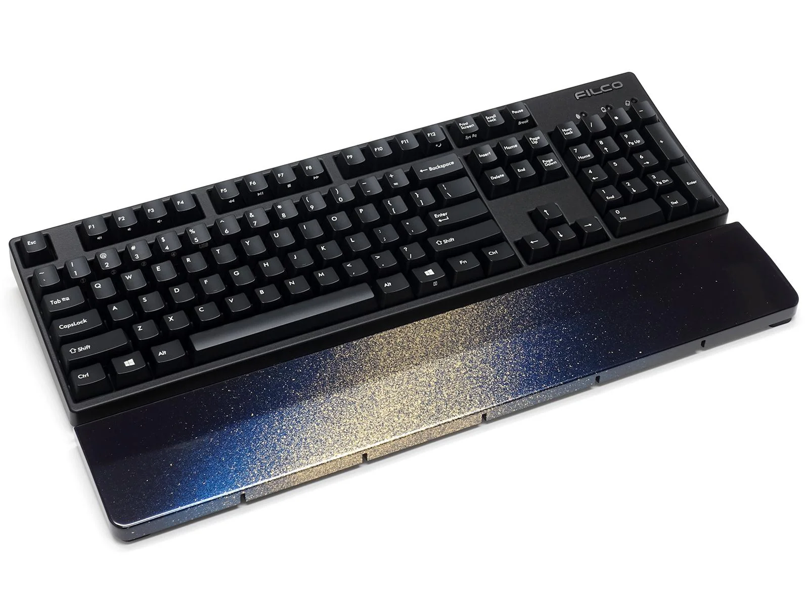 Filco Galaxy Gold Urushi Wood Palm Rest Large - Image 3