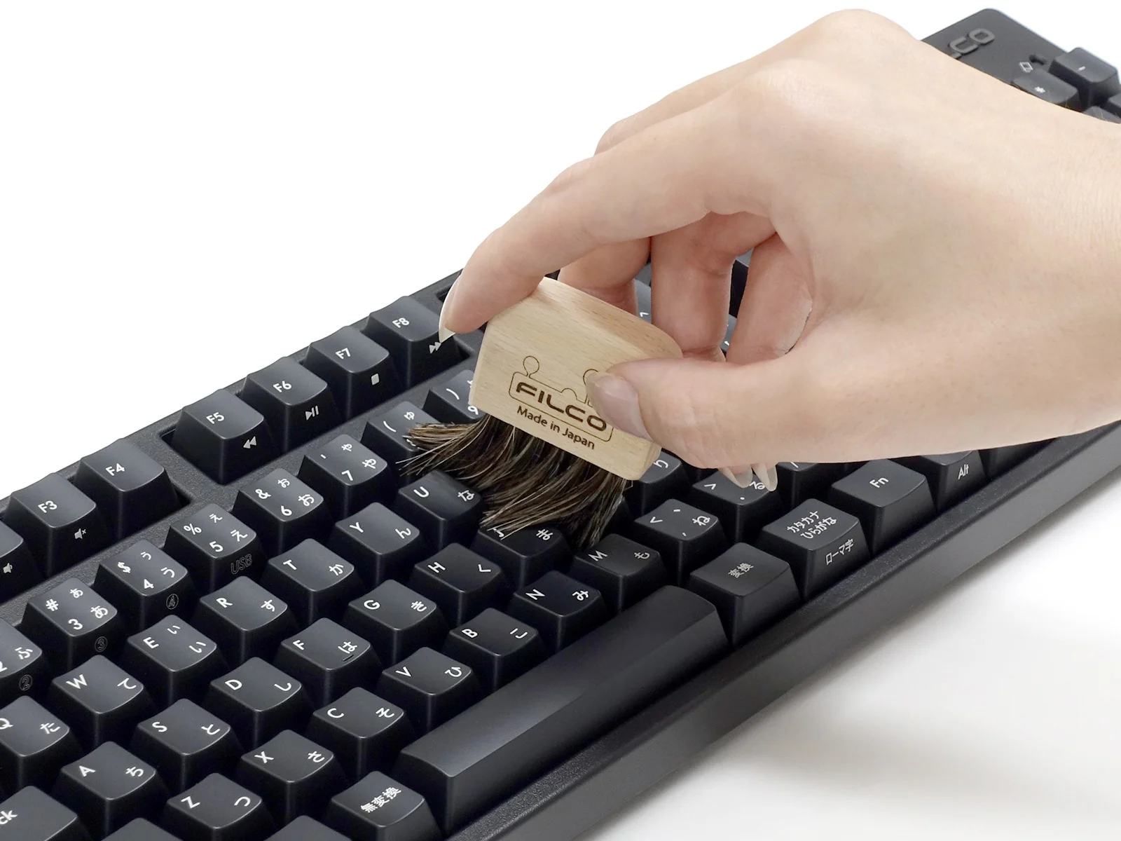 Filco Horsehair Cleaning Brush for Keyboard - Image 4