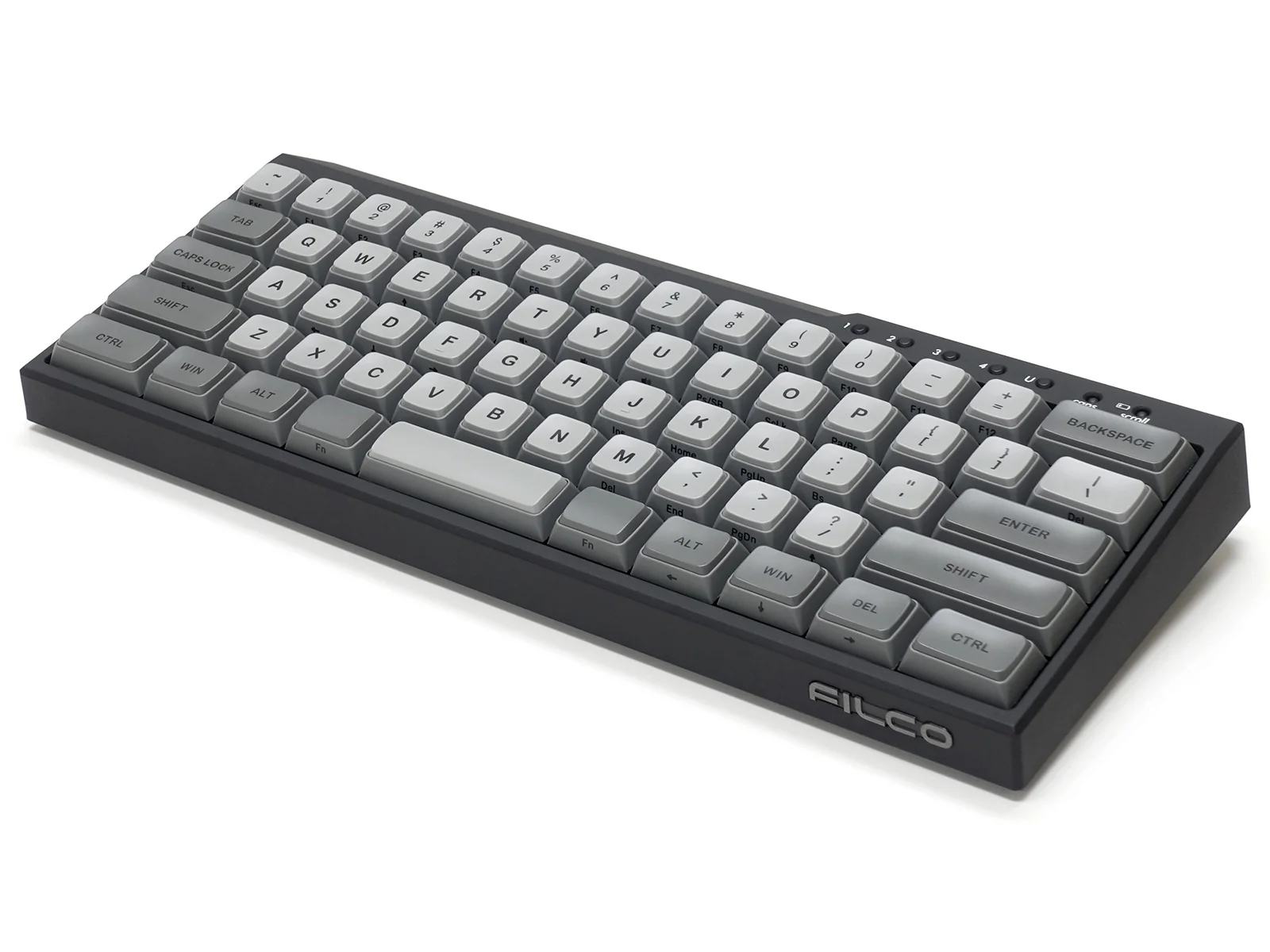 Filco Majestouch Minila R Convertible Matte Black 60% Bluetooth Double Shot PBT Mechanical Keyboard - Image 3
