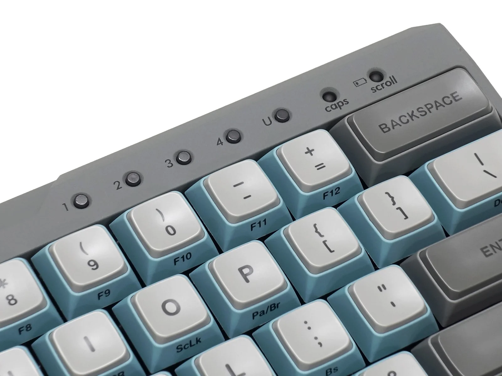 Filco Majestouch Minila R Convertible Sky Grey 60% Bluetooth Double Shot PBT Mechanical Keyboard - Image 8
