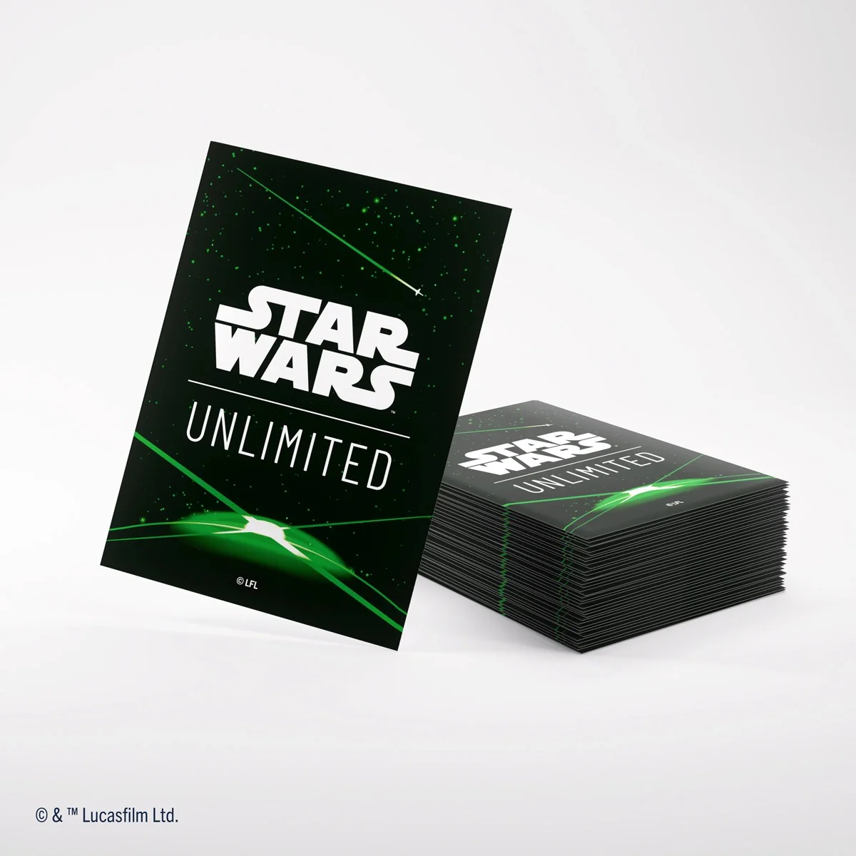 Gamegenic Star Wars Unlimited Art Sleeves Card Back Green - Image 3