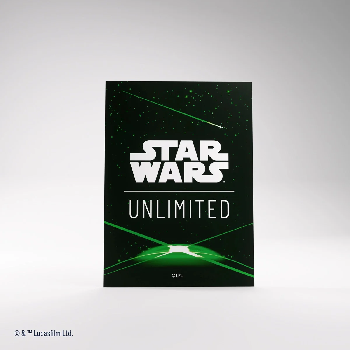 Gamegenic Star Wars Unlimited Art Sleeves Card Back Green - Image 4