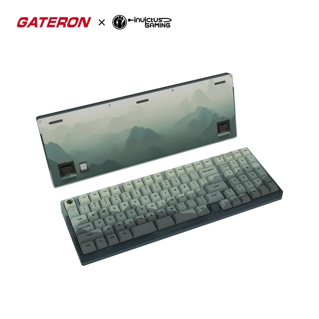 Gateron x invictus Gaming iG 98 Mountain Top 98% Hotswap Bluetooth and 2.4 GHz. RGB Mechanical Keyboard - Image 2