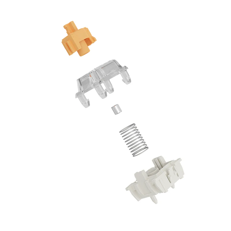 Gateron KS-20 Dual-Rail Orange 30g Linear Magnetic Switch - Image 5