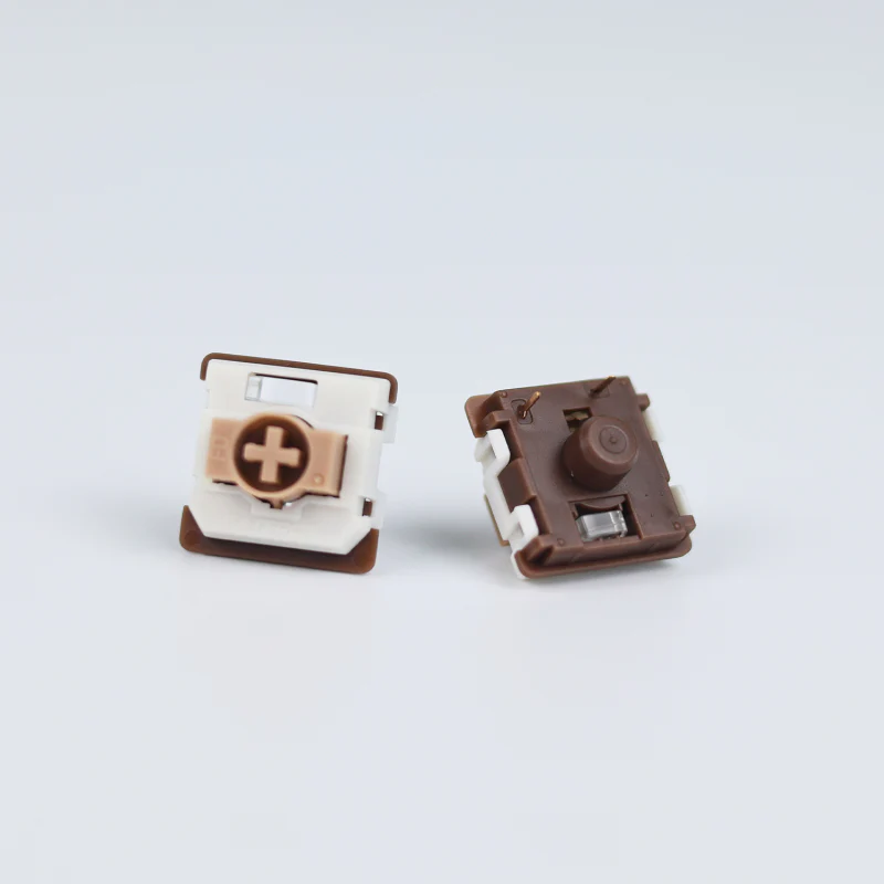 Gateron KS-33 Low Profile Chocolate 2.0 55g Tactile Plate Mount Switch - Image 6