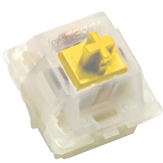 Gateron Milky Yellow 50g Linear Switch - Image 2