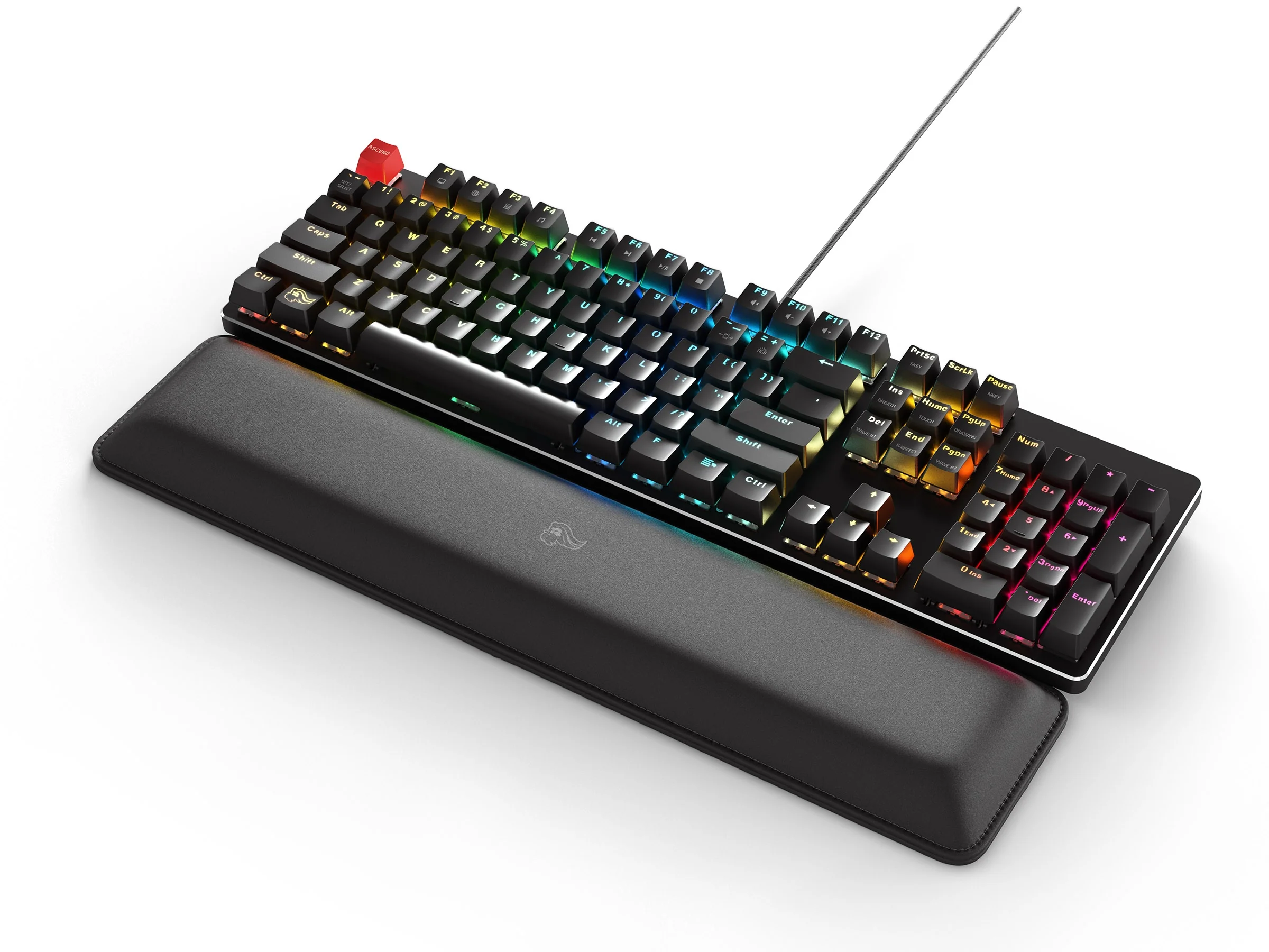 Glorious PC Full Size Stealth Padded Wrist Rest Black - Image 4